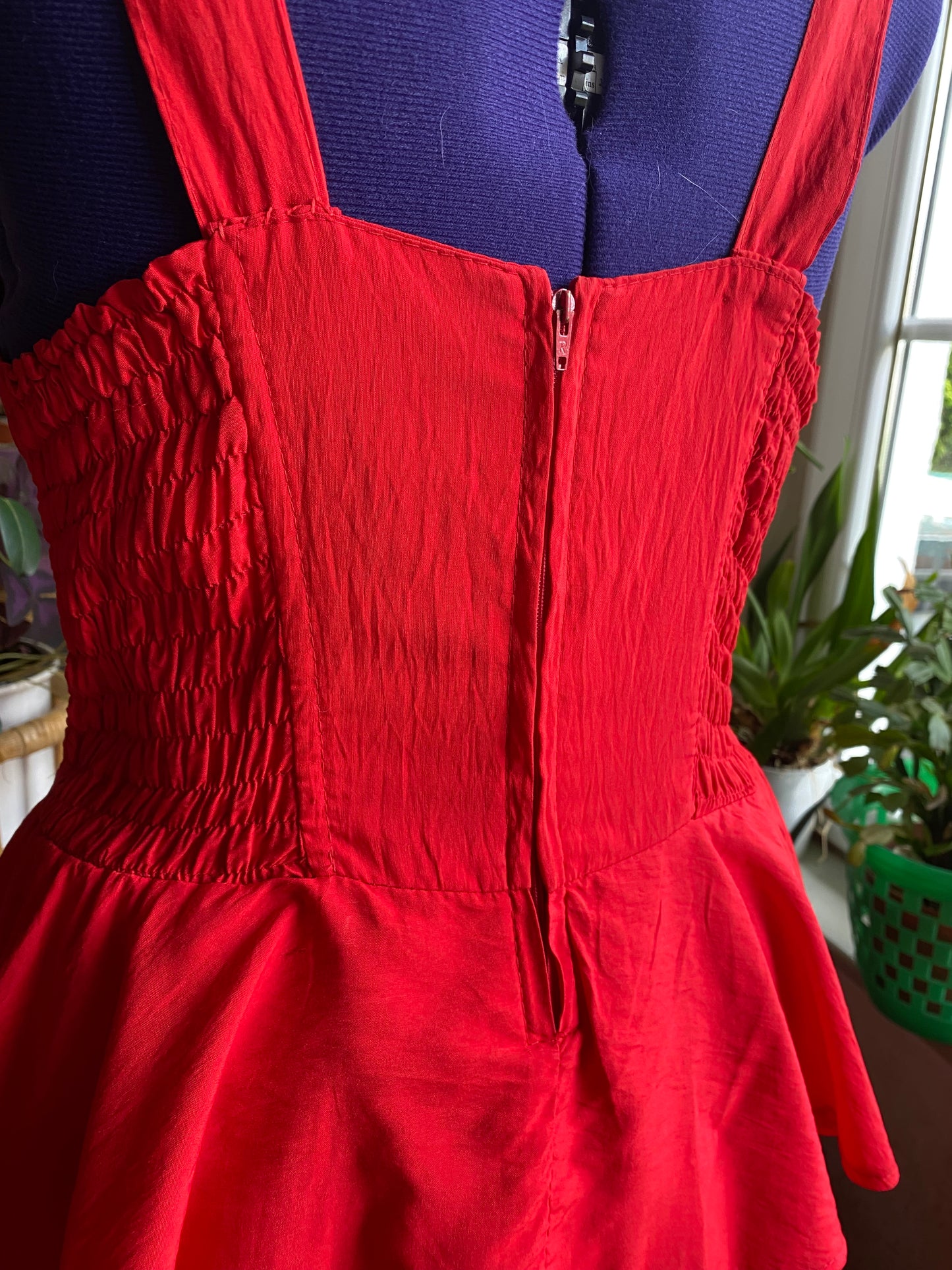 Robe 80s à volant