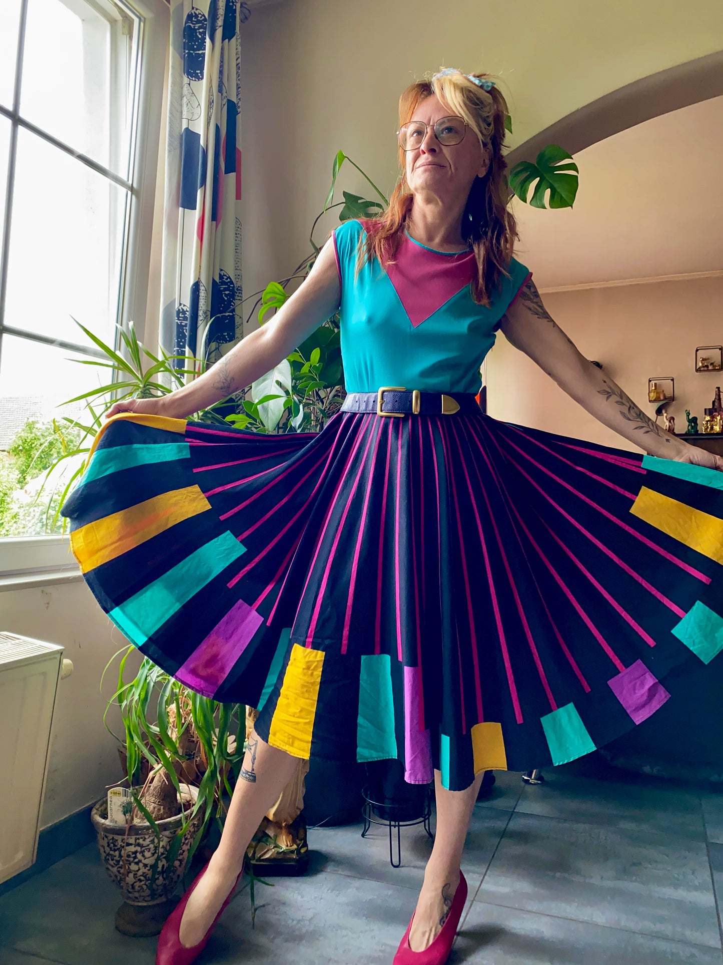 Robe funky 80s