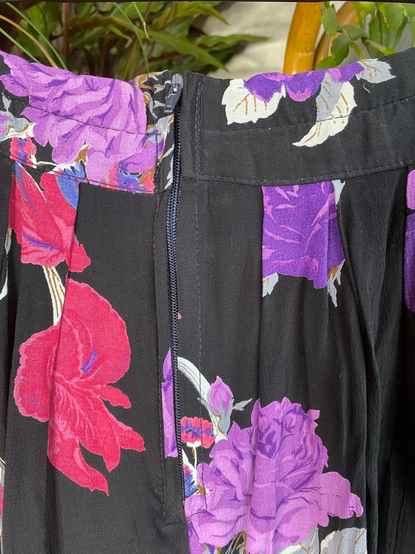 Jupette viscose 80s