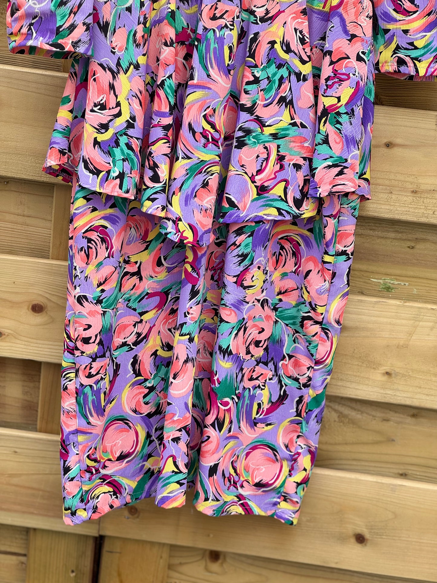 Robe 80’s péplum