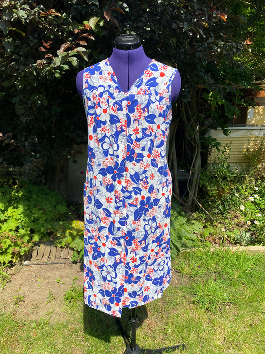 Robe tablier vintage