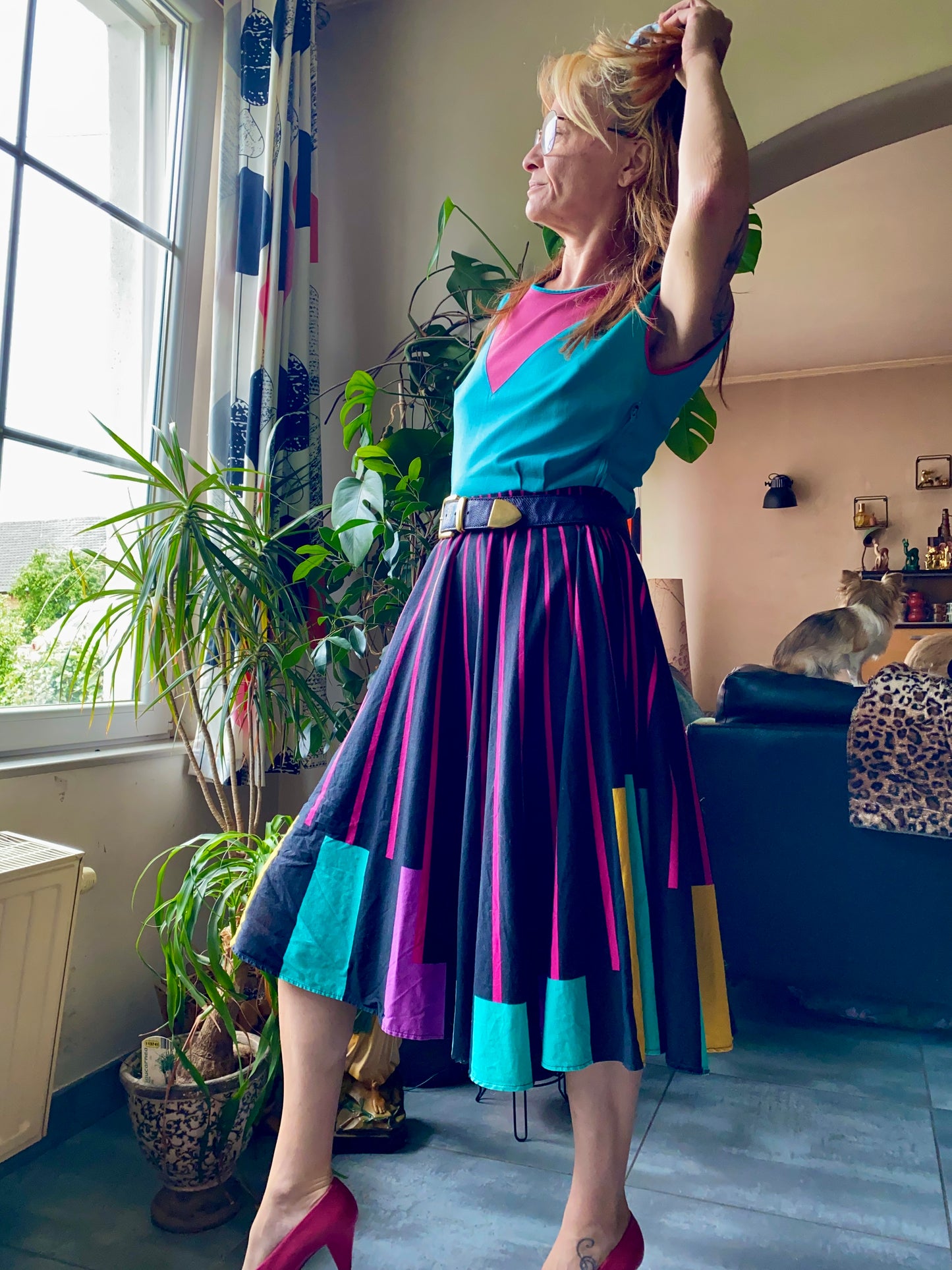 Robe funky 80s