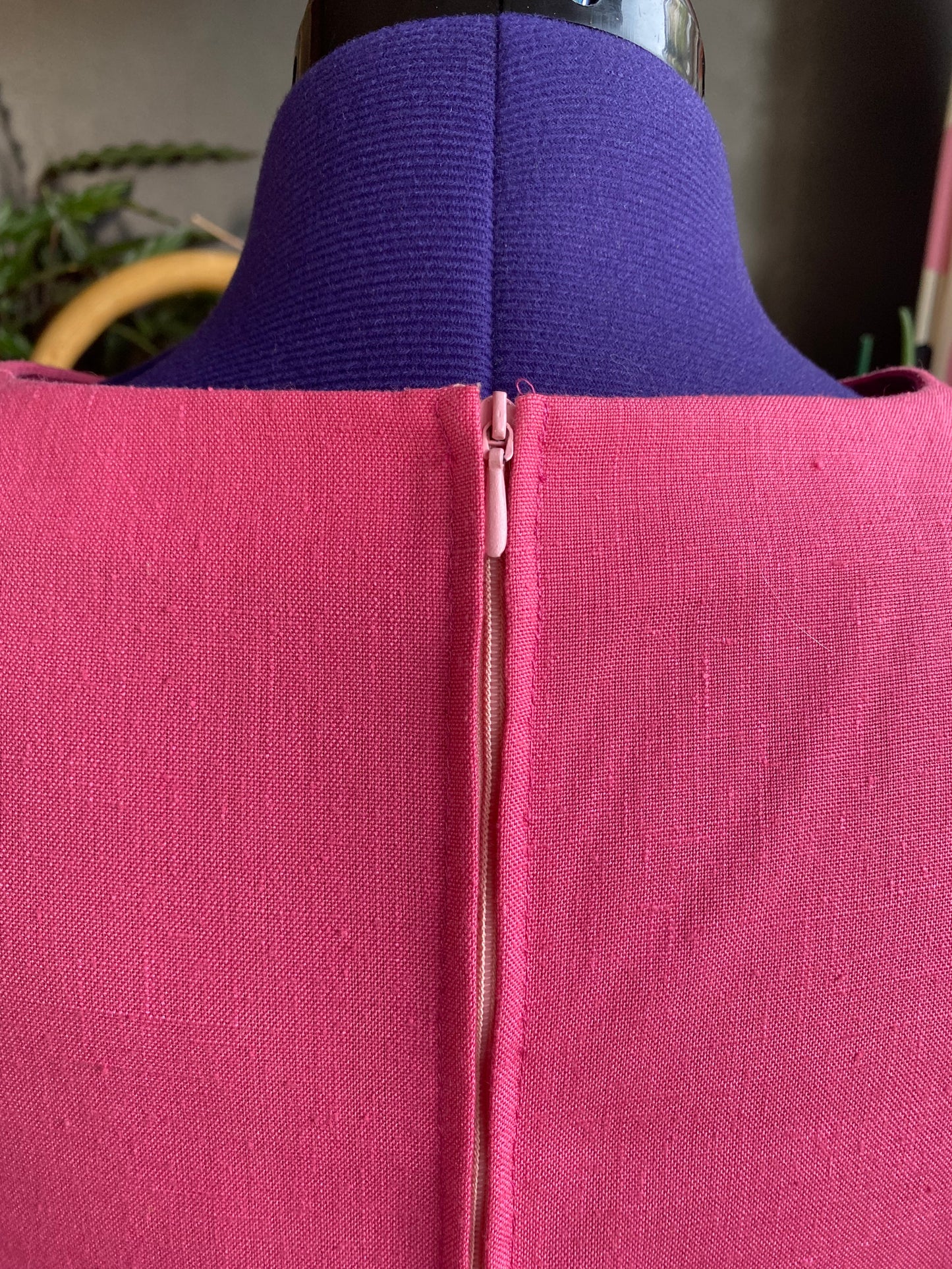 Robe droite vintage 80