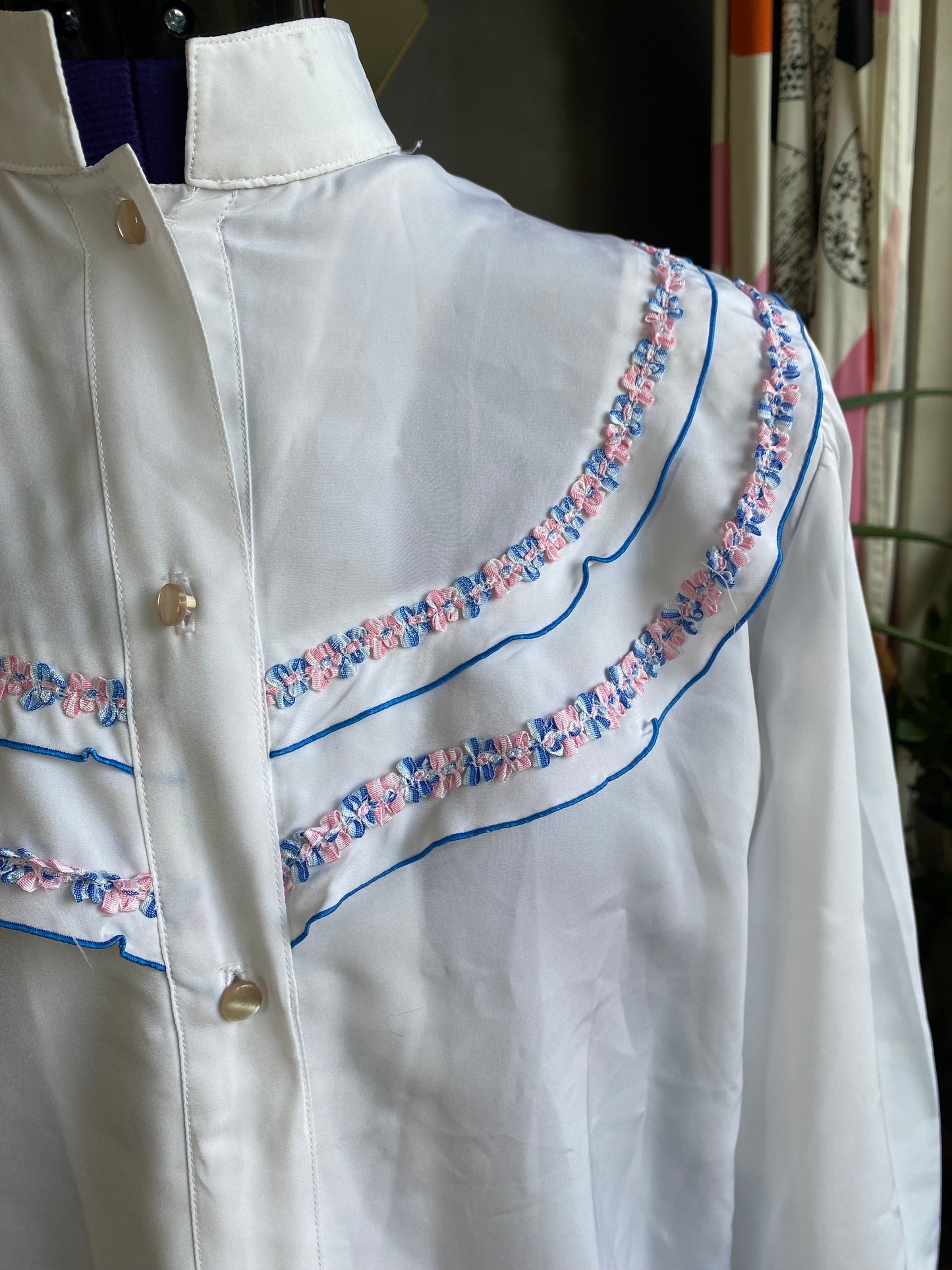 Chemisier vintage 70