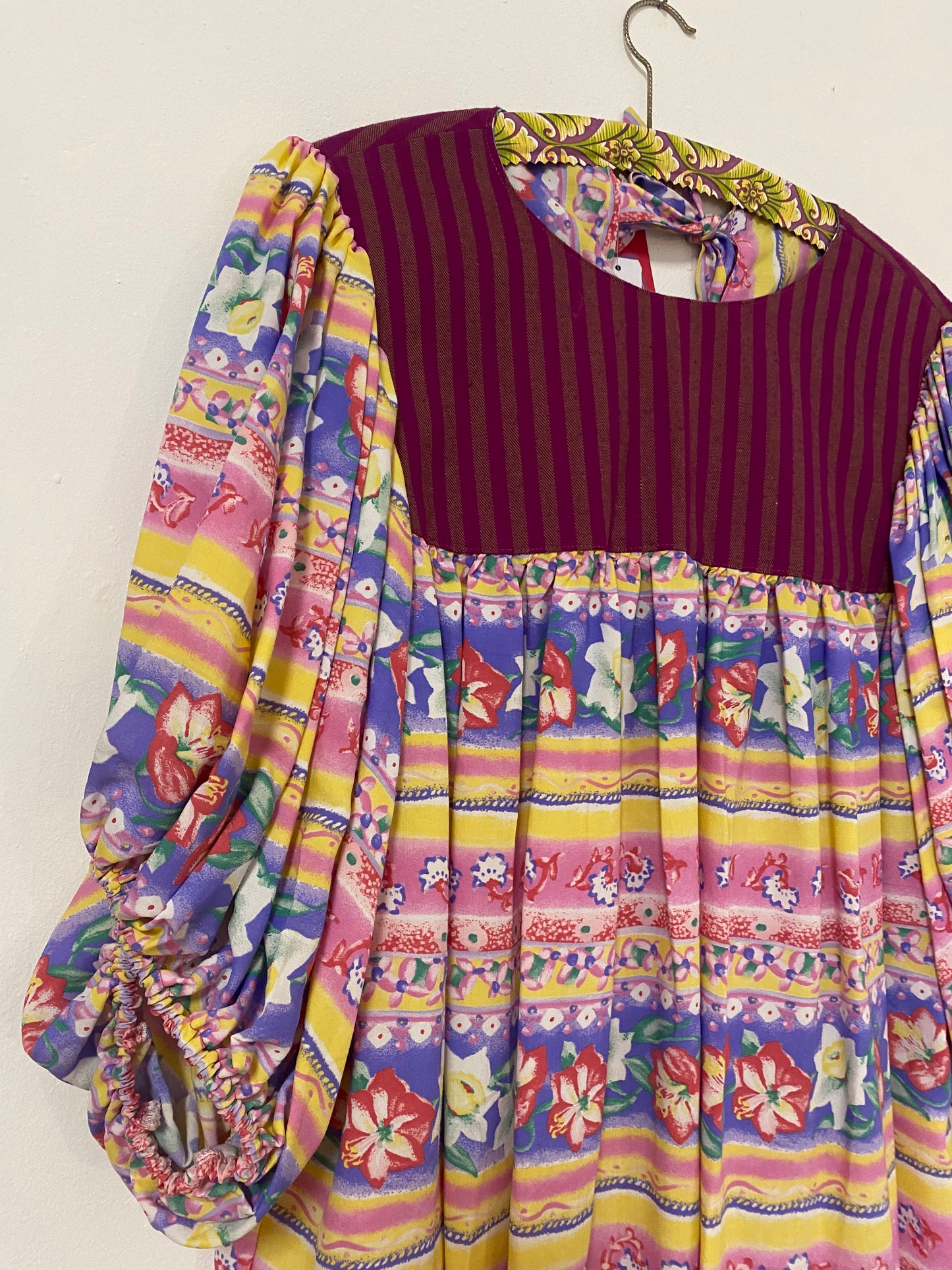 Mini robe ou tunique upcyclée