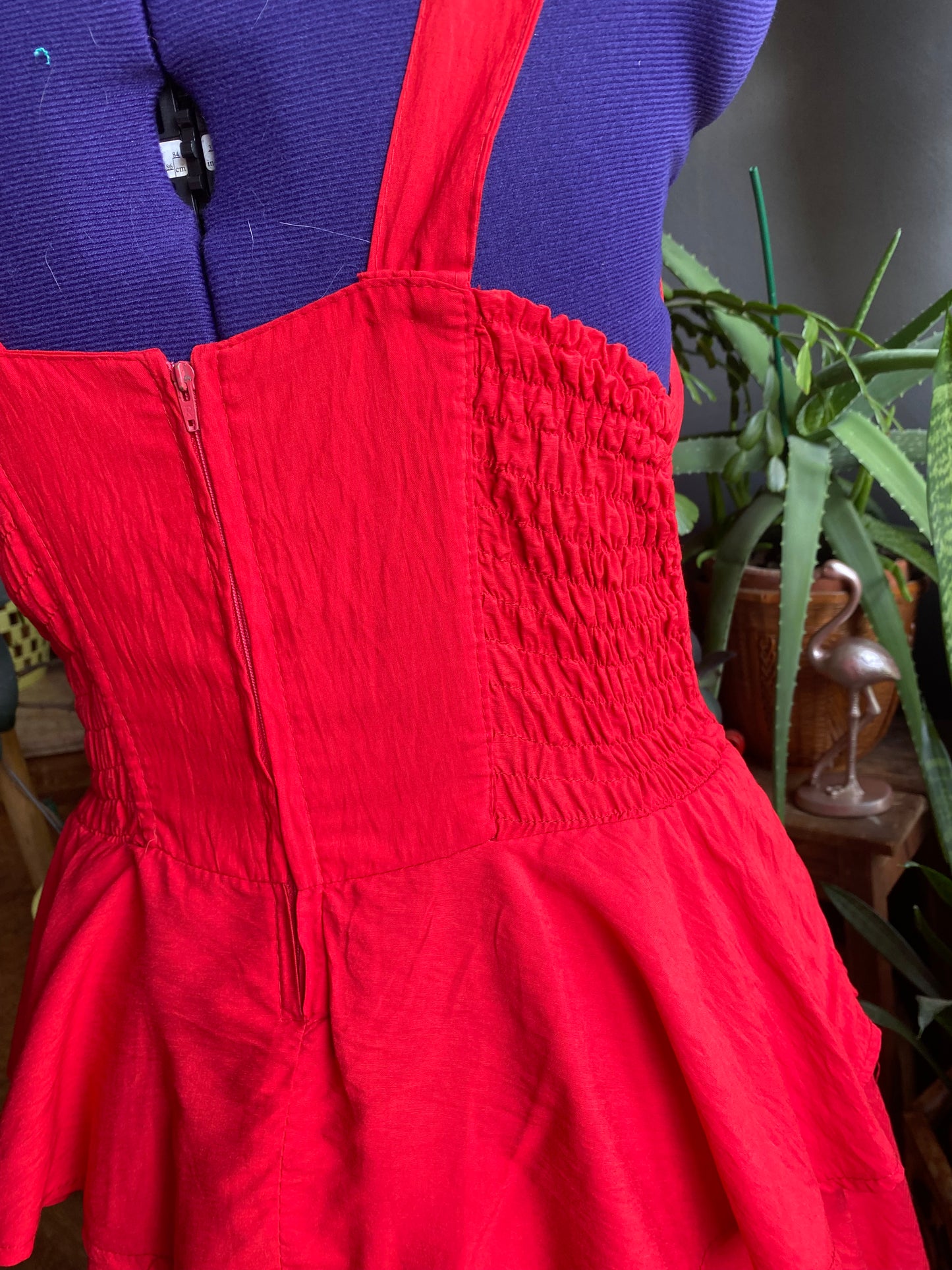 Robe 80s à volant