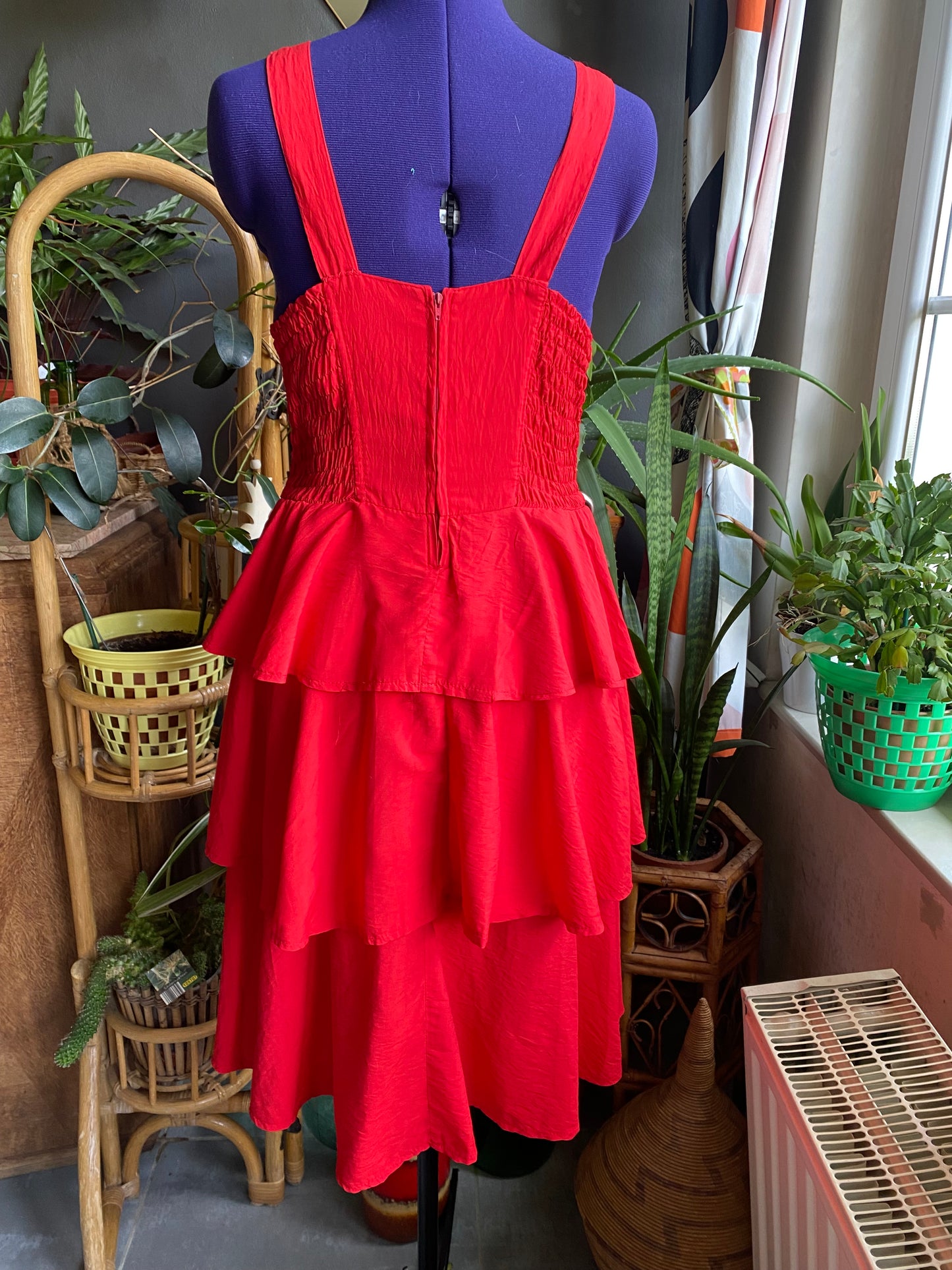 Robe 80s à volant
