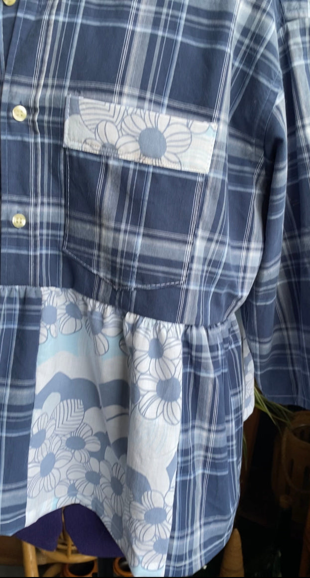 Chemise homme upcyclee