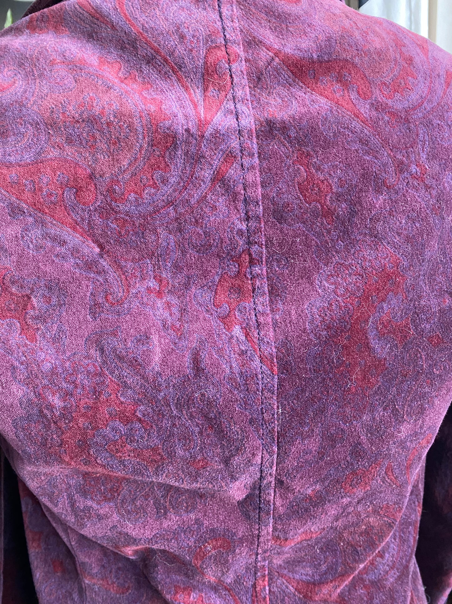 Veste velours vintage 90