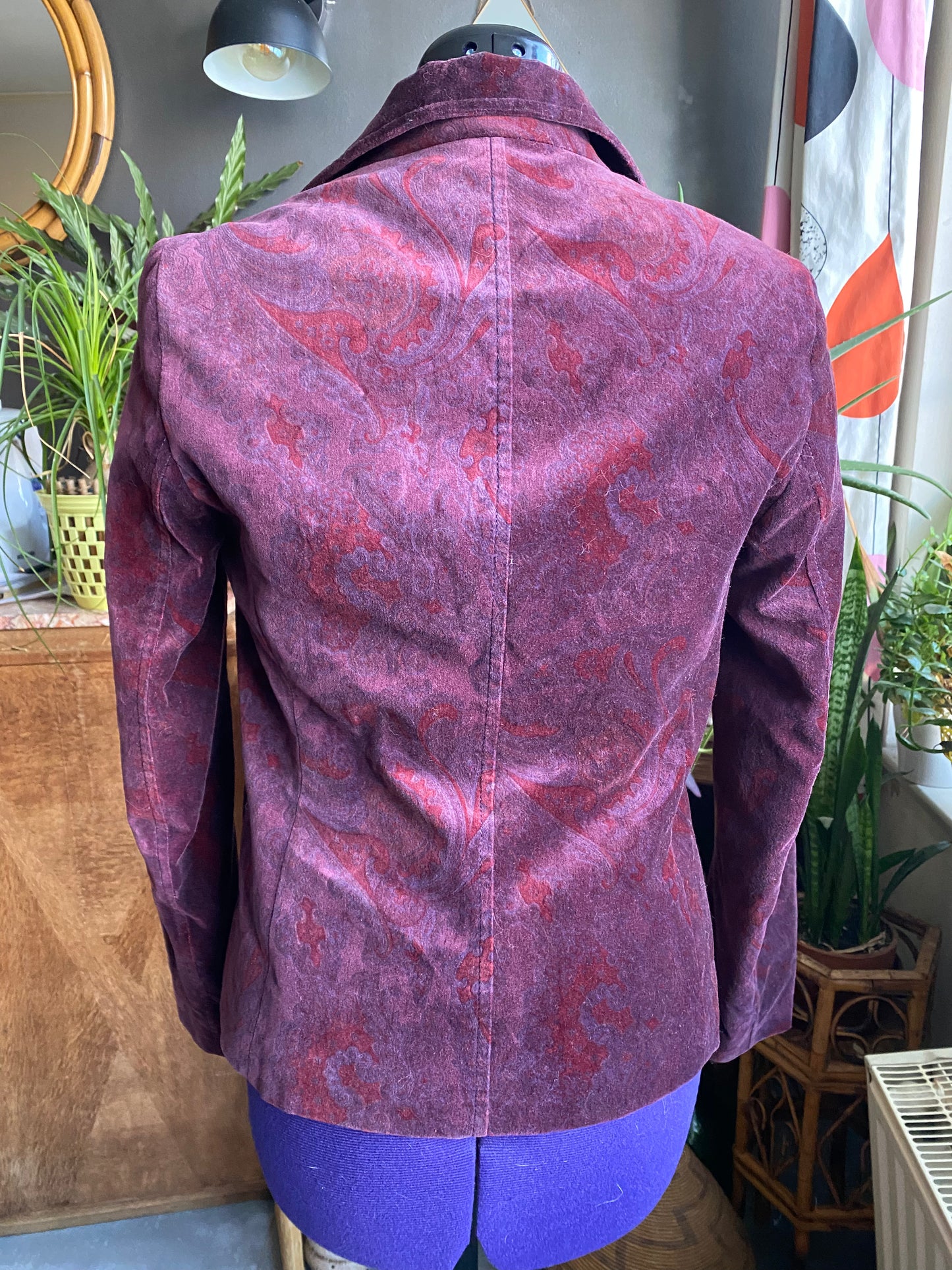 Veste velours vintage 90