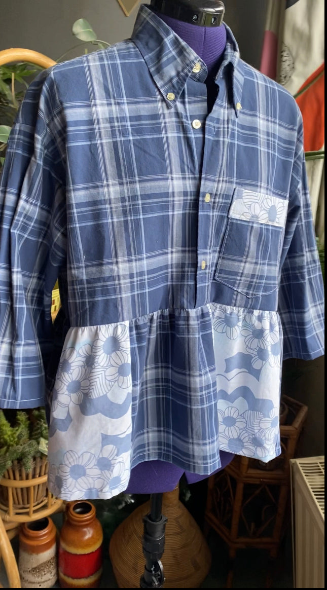 Chemise homme upcyclee