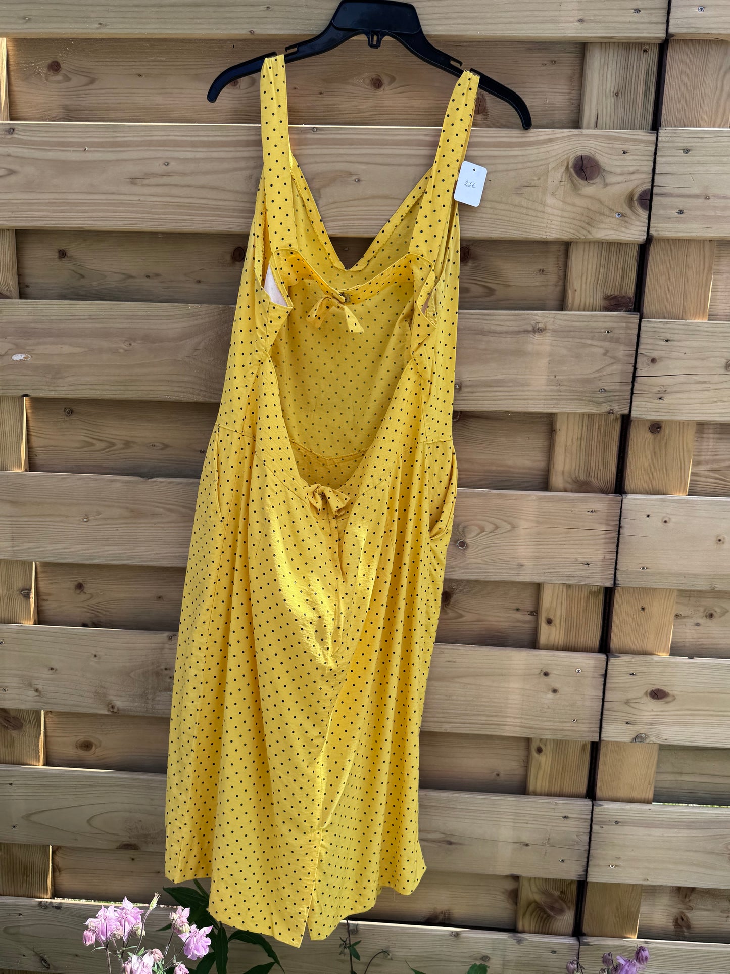 Robe jaune 80’s