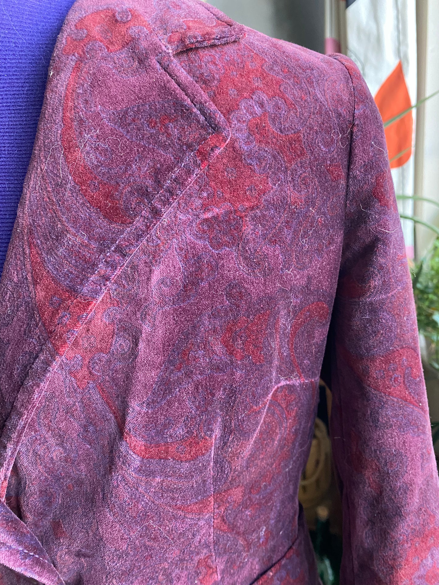 Veste velours vintage 90