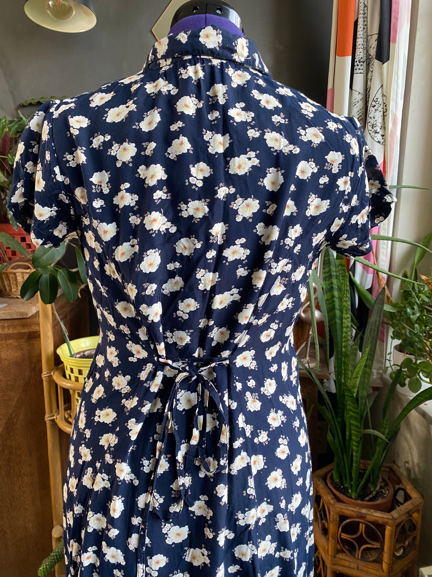 Robe fleurs 90s