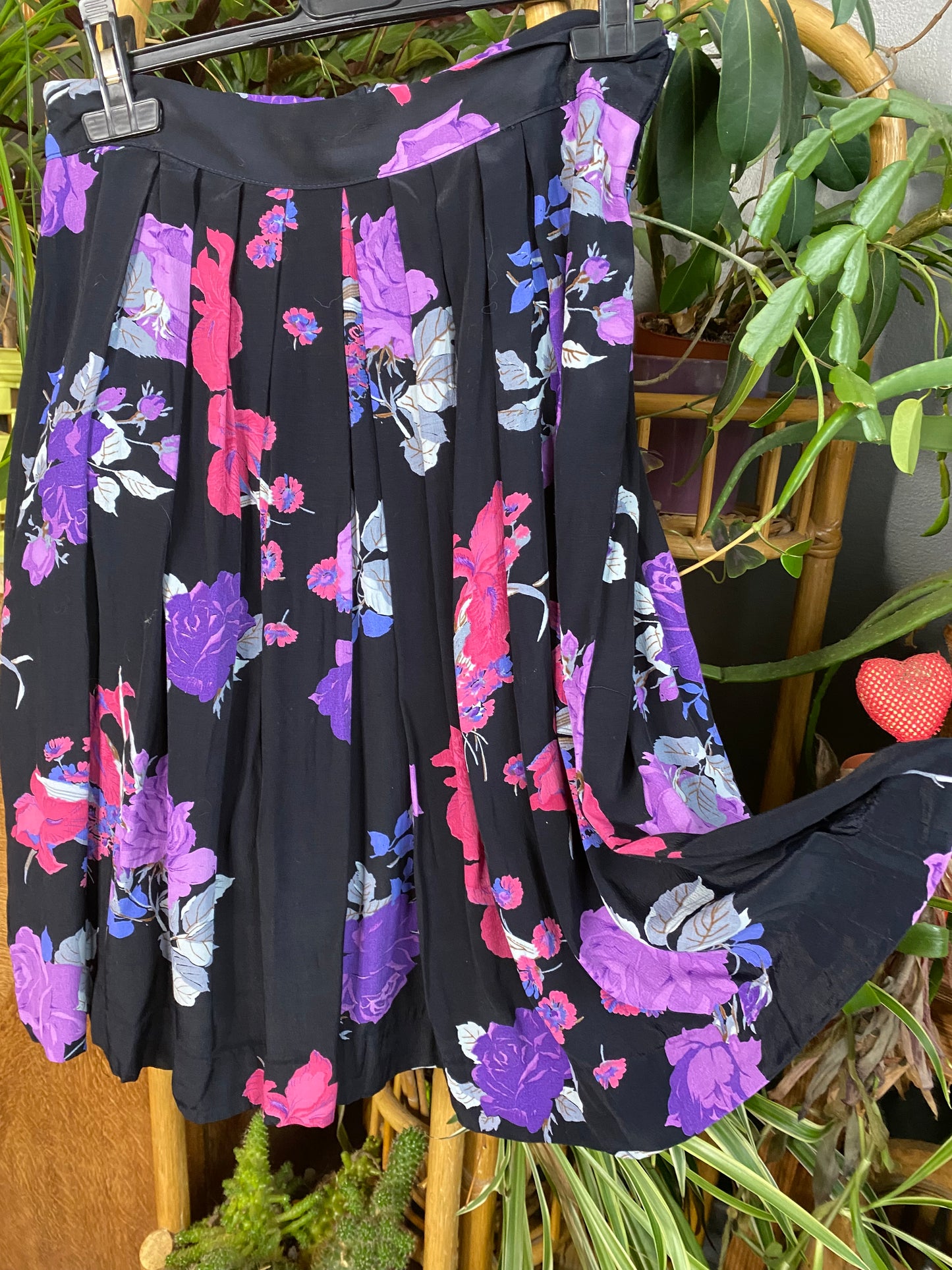 Jupette viscose 80s
