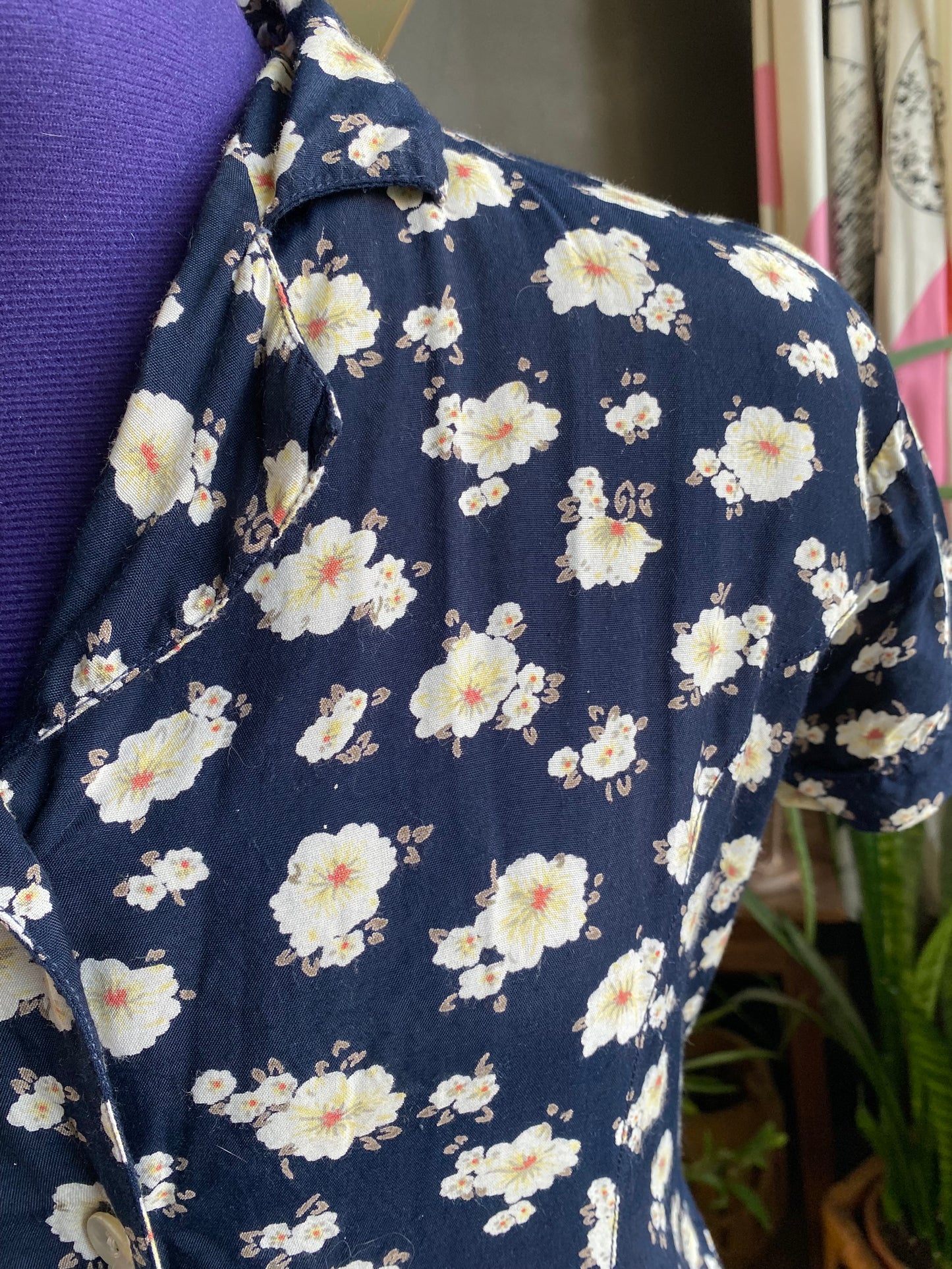 Robe fleurs 90s