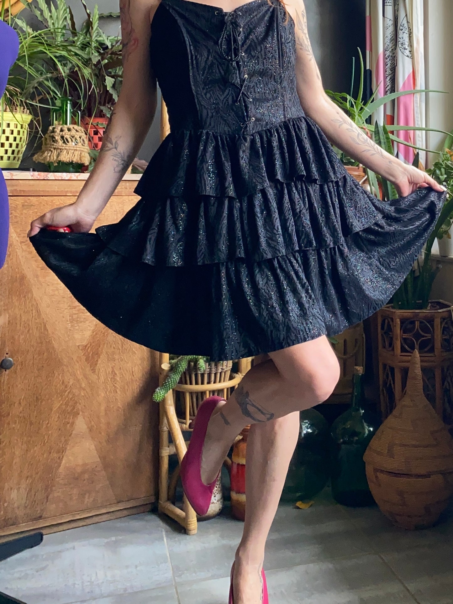 Robe a paillettes