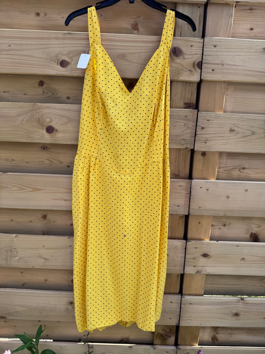 Robe jaune 80’s