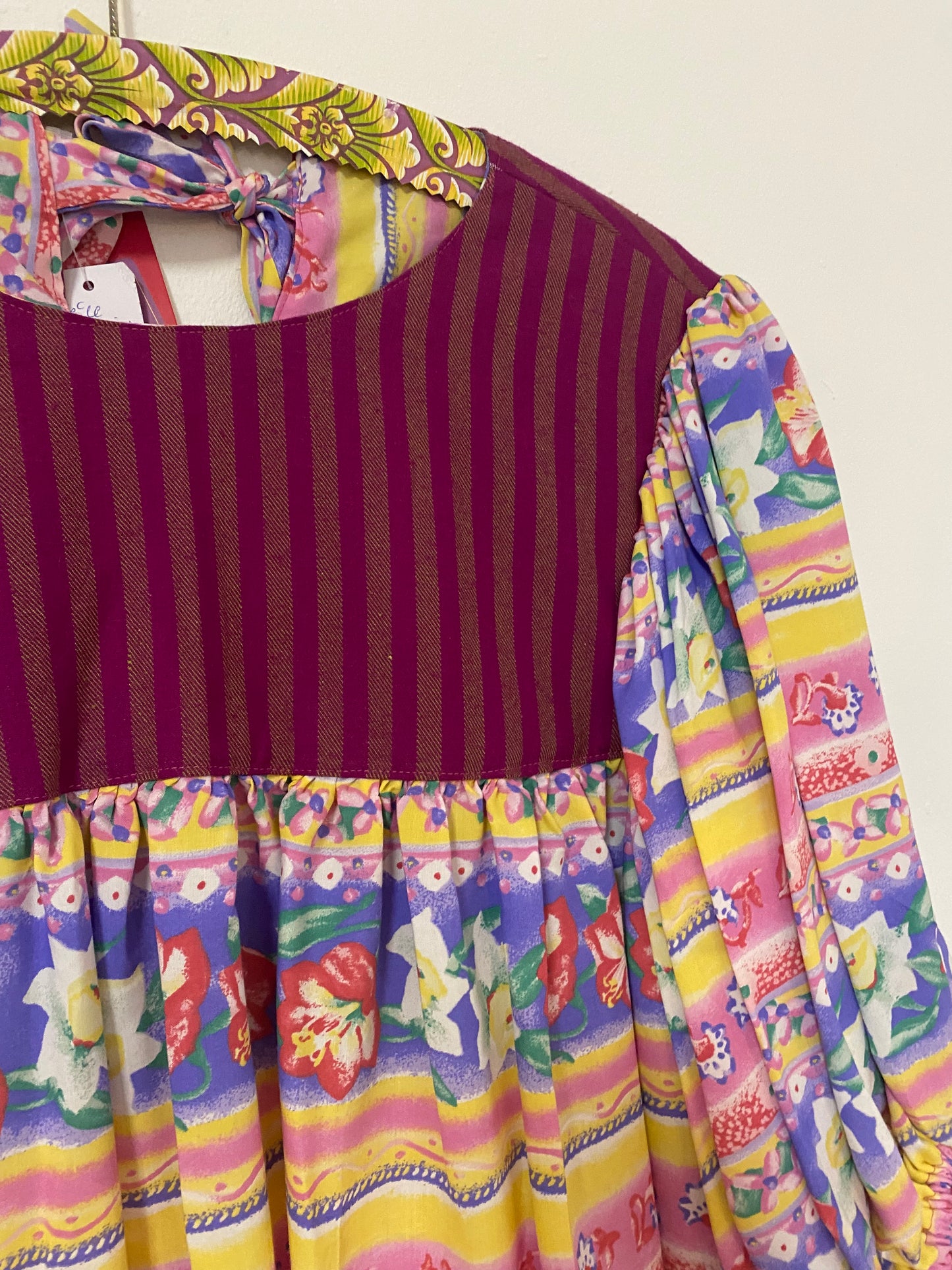 Mini robe ou tunique upcyclée