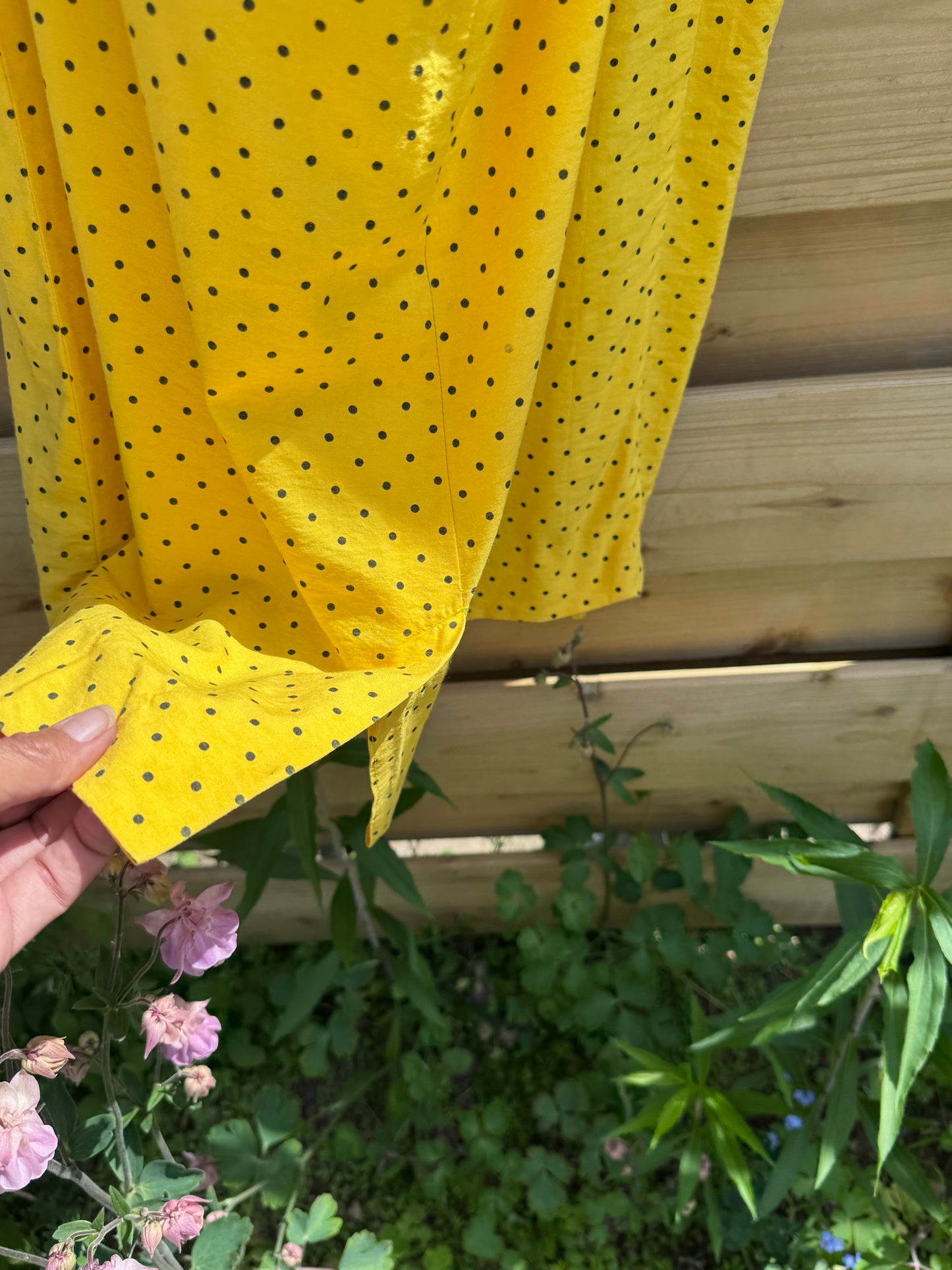 Robe jaune 80’s