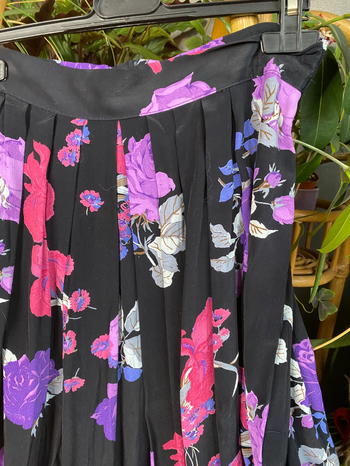 Jupette viscose 80s