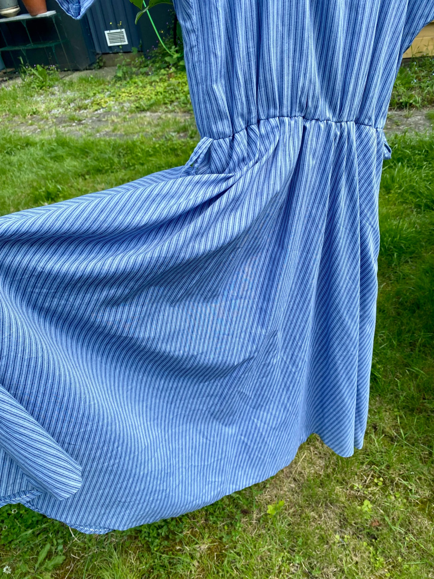 Robe évasée 1970