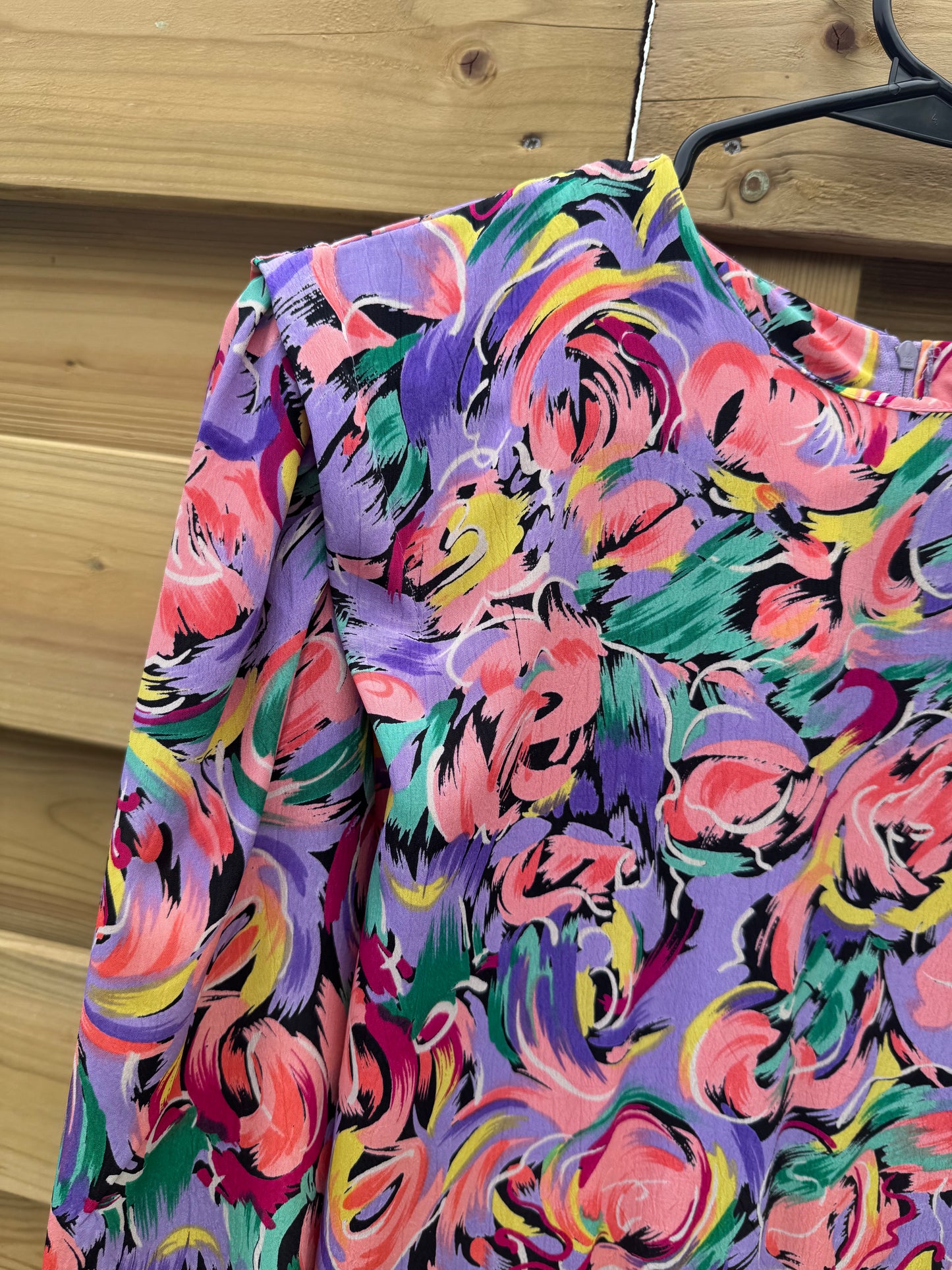 Robe 80’s péplum