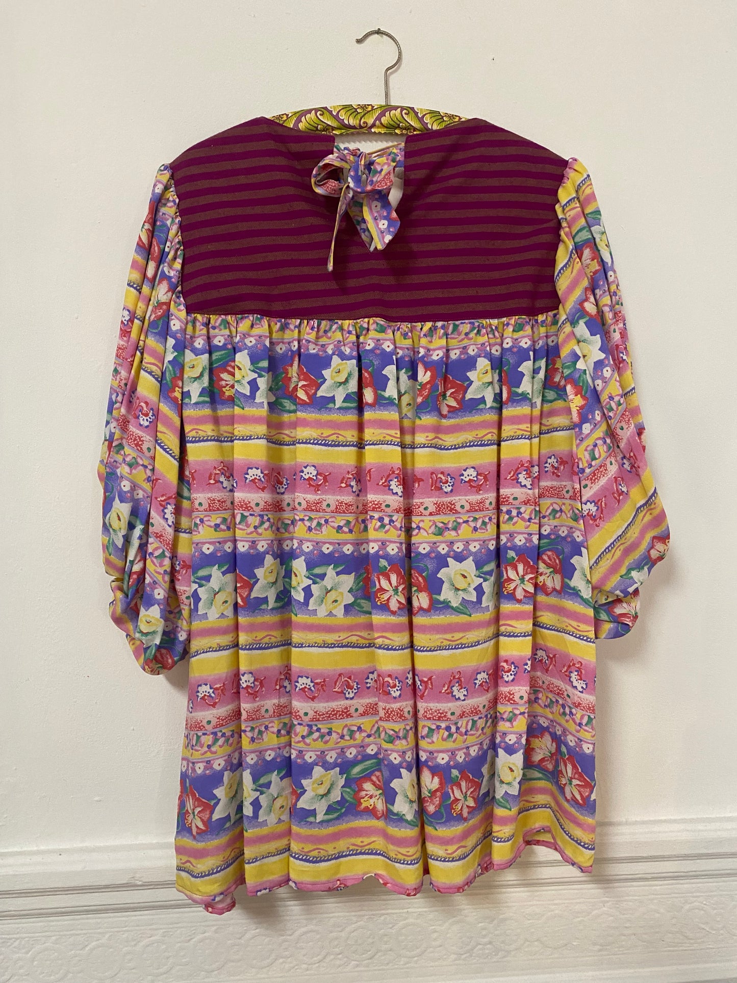 Mini robe ou tunique upcyclée