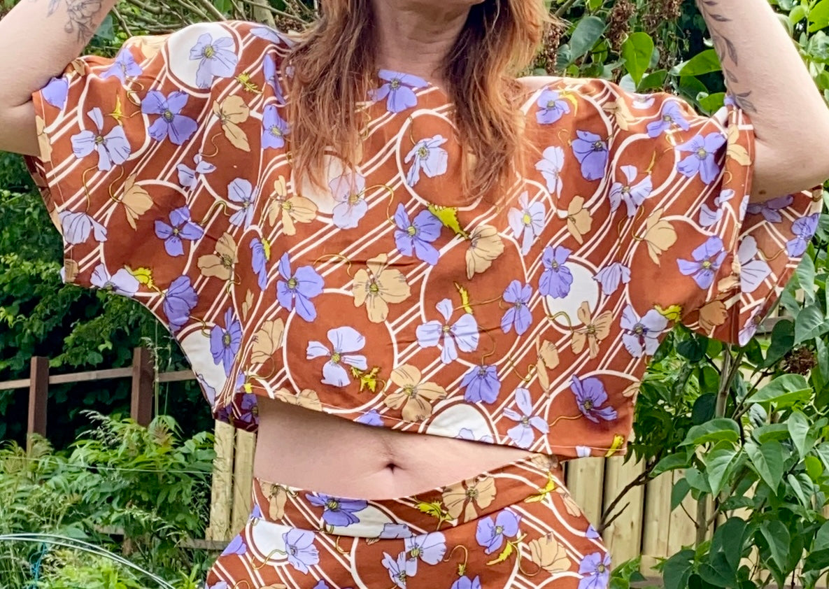 Haut upcyclé