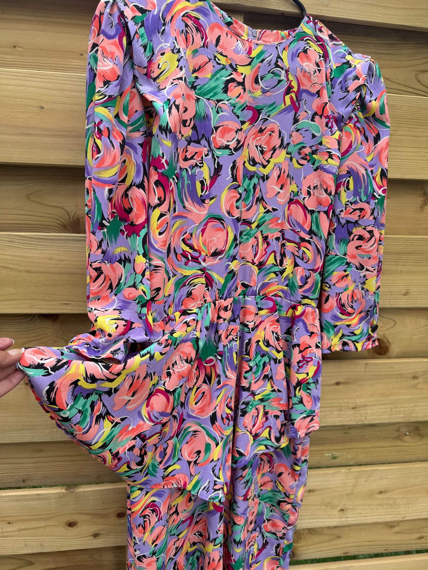 Robe 80’s péplum