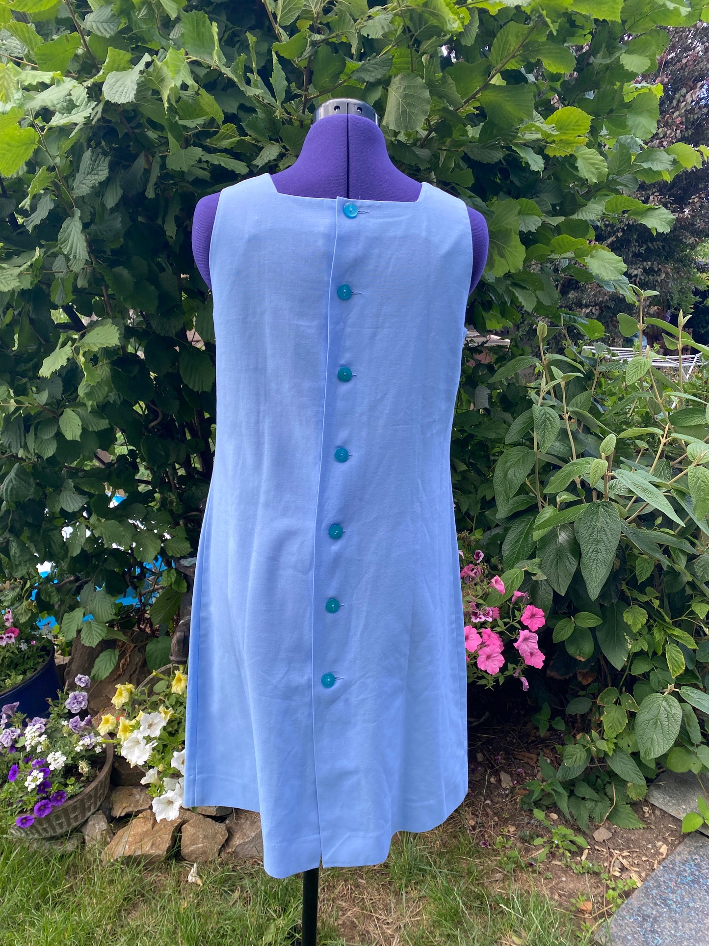 Robe tablier 70s