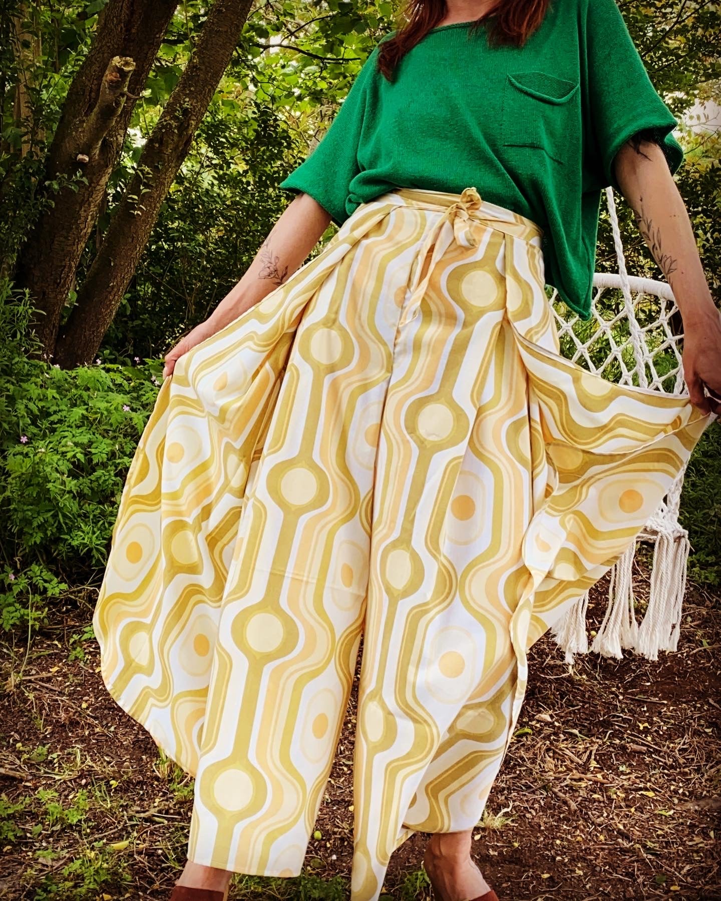 Pantalon porte feuille