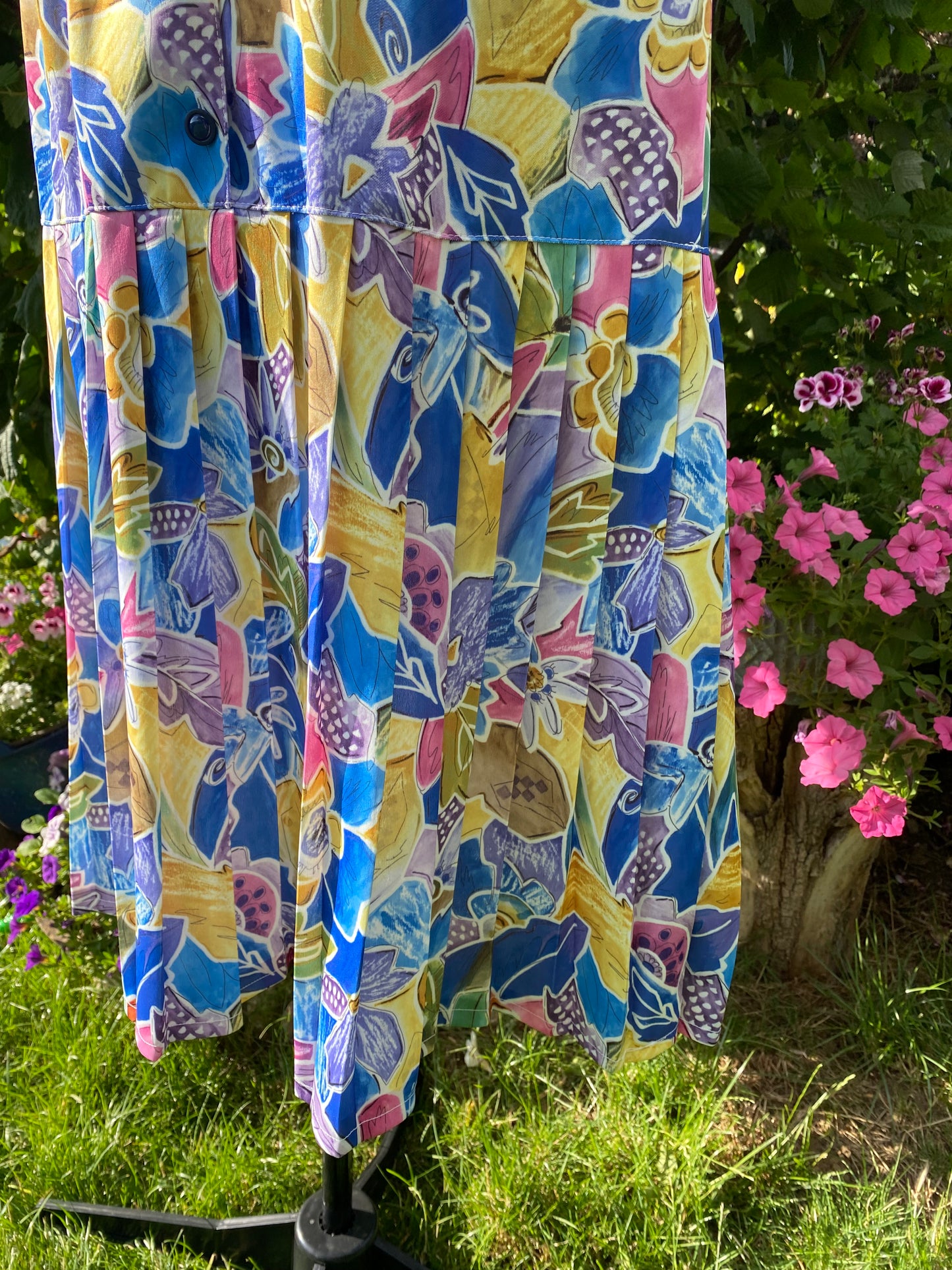 Robe fleurie 80s