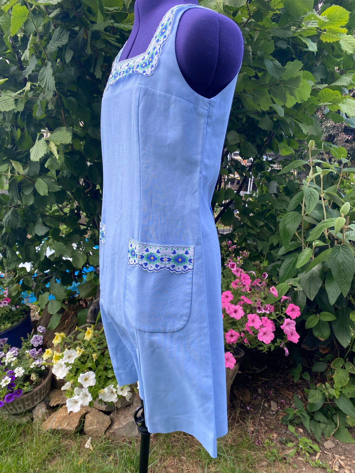 Robe tablier 70s
