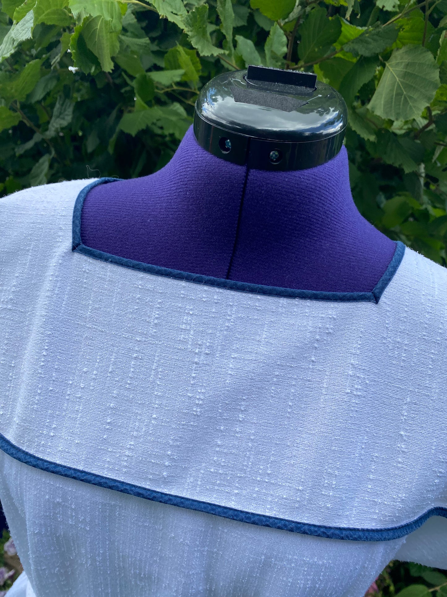 Robe blanche 80s