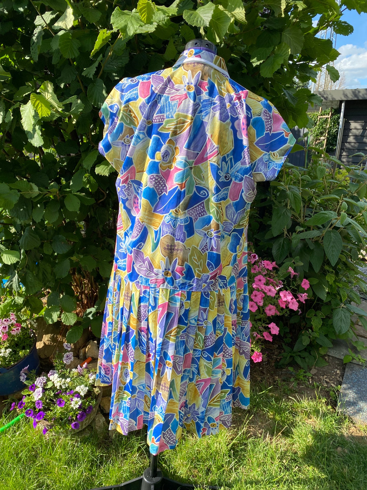 Robe fleurie 80s