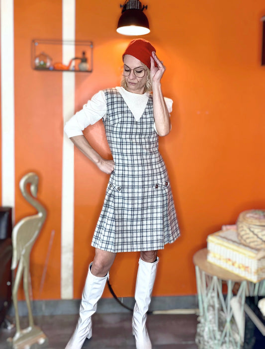 Robe chasuble vintage 60s