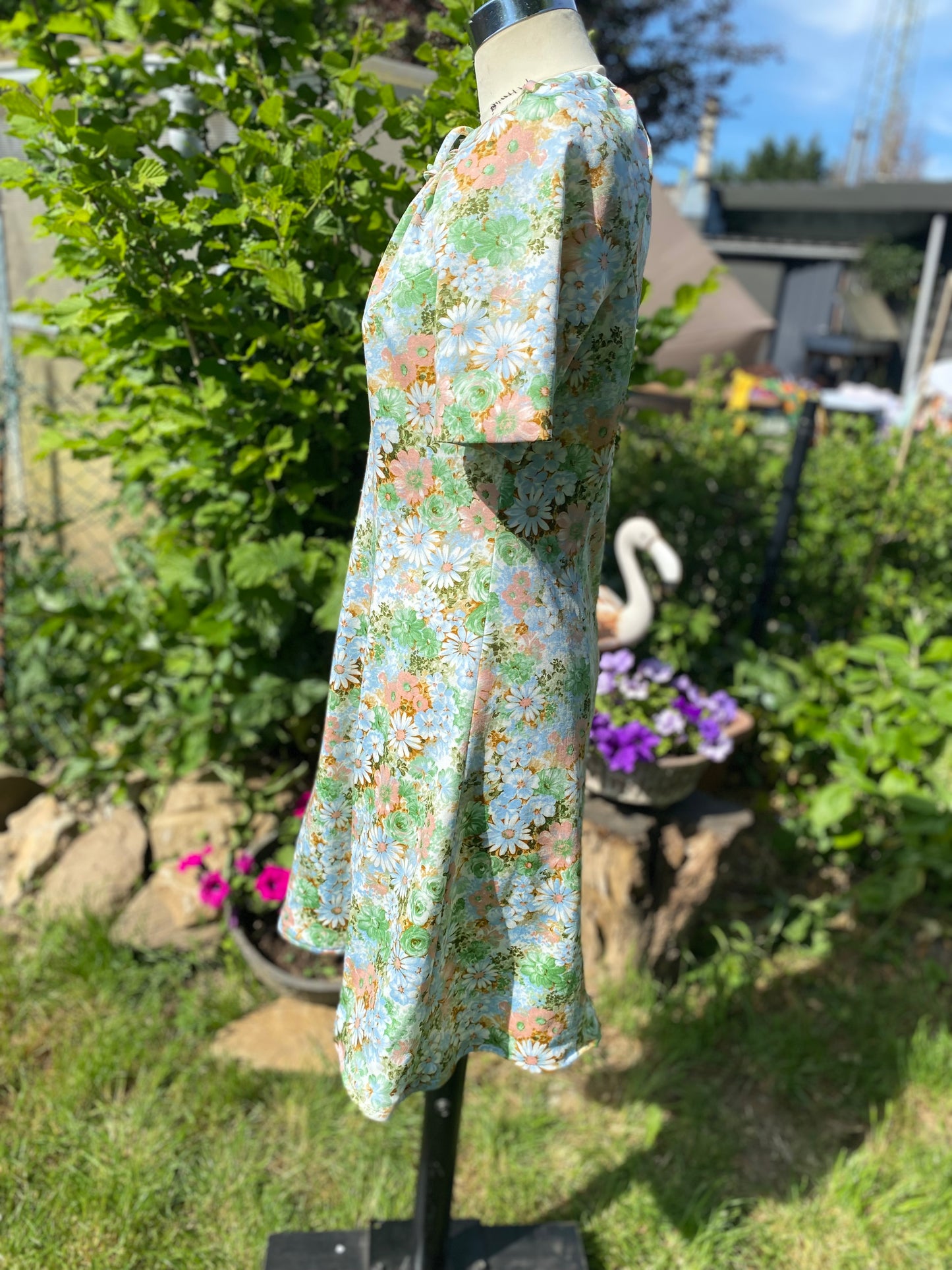 Robe faite main 60s