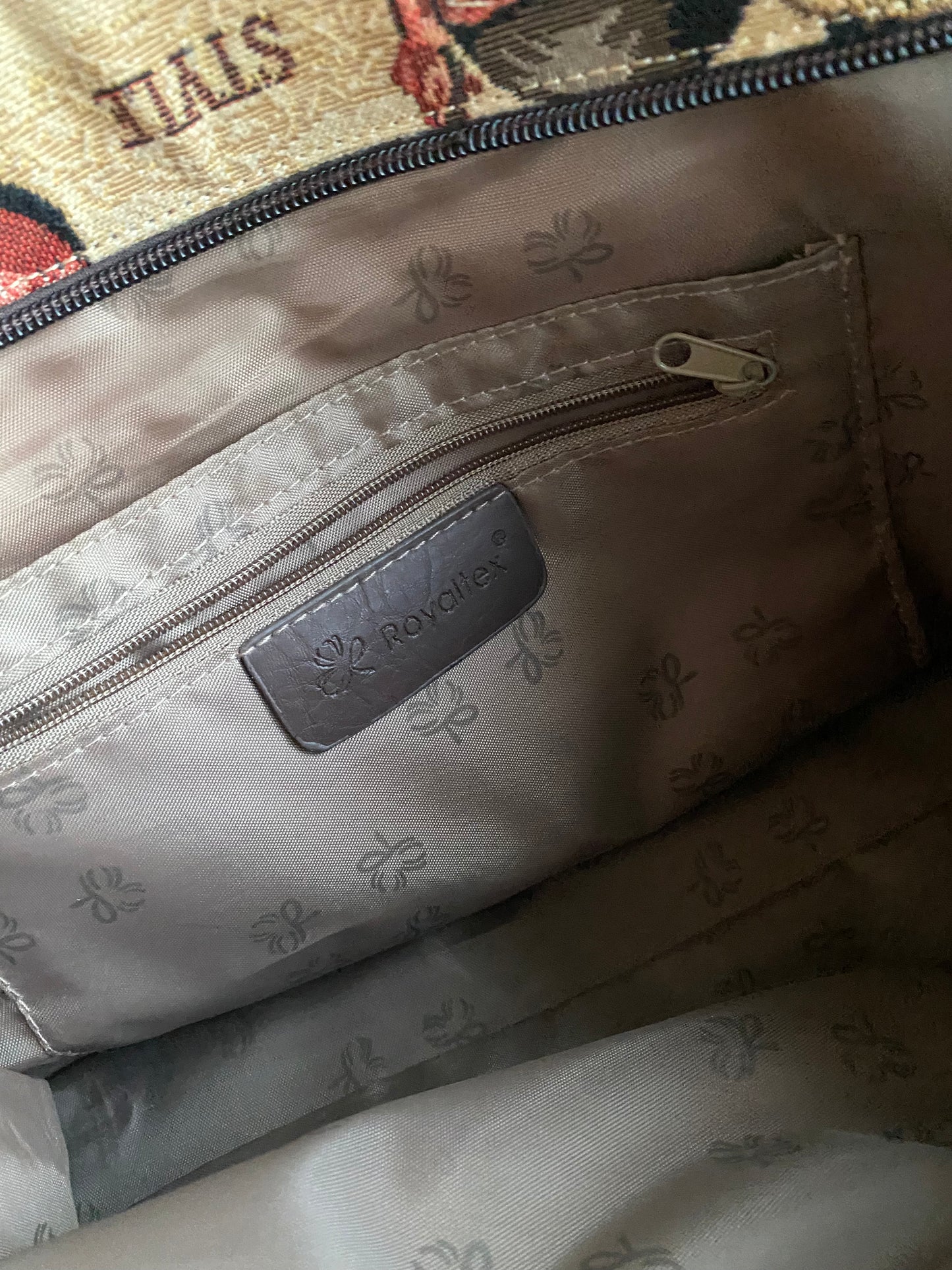 Sac à main toile 90s