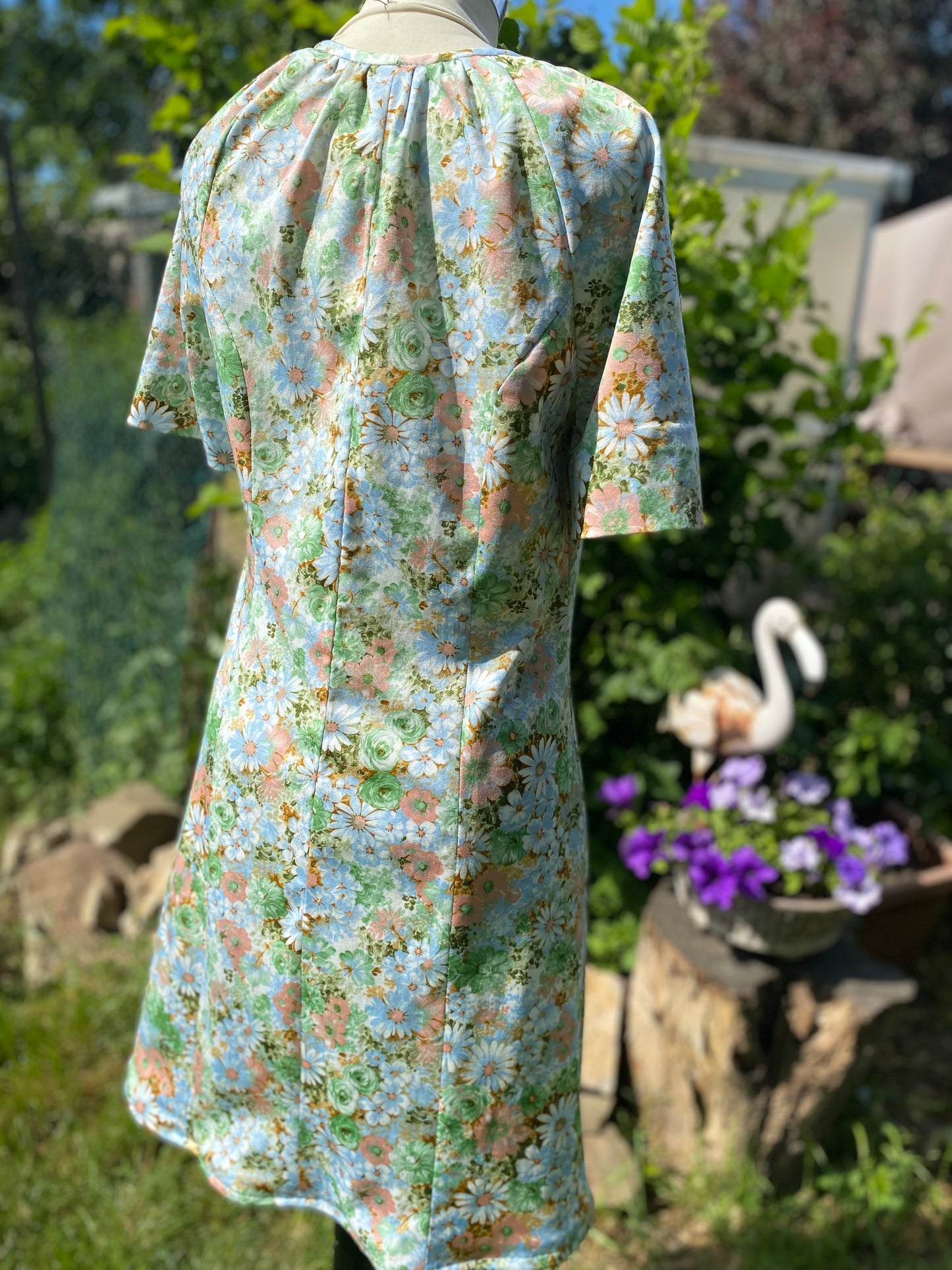 Robe faite main 60s