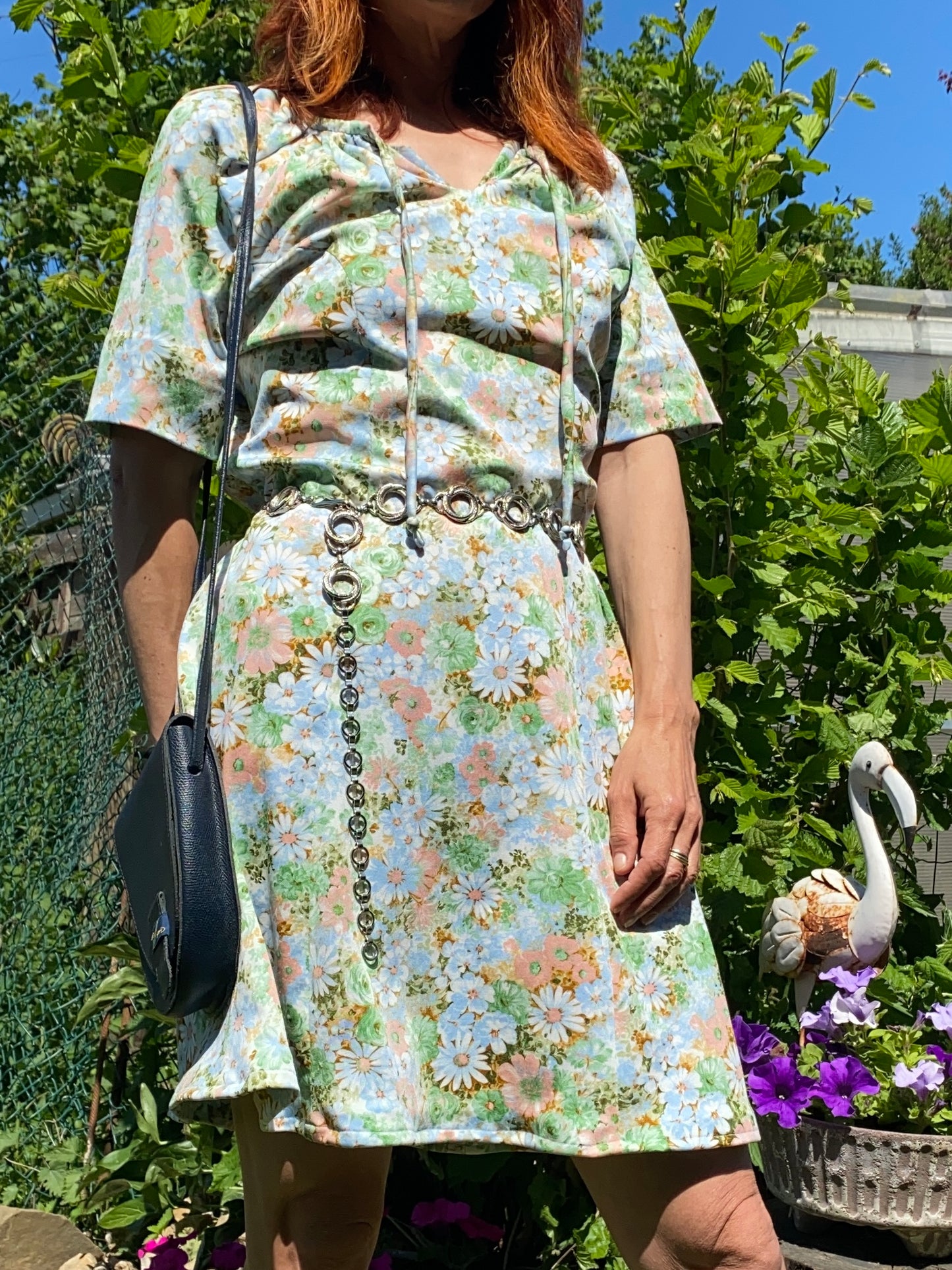 Robe faite main 60s