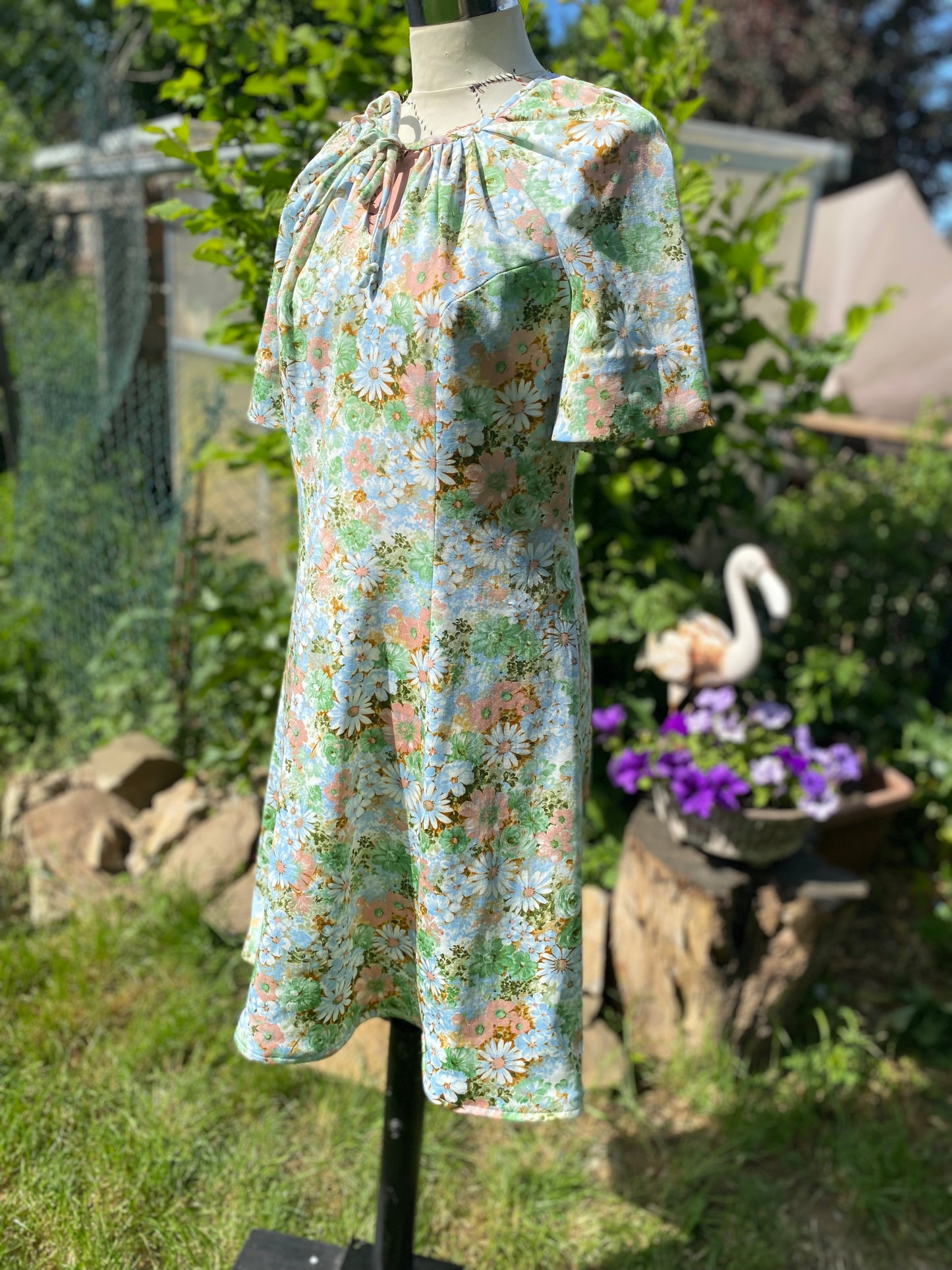 Robe faite main 60s