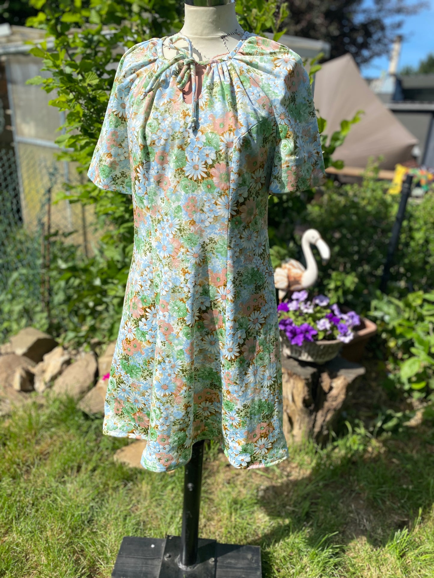 Robe faite main 60s