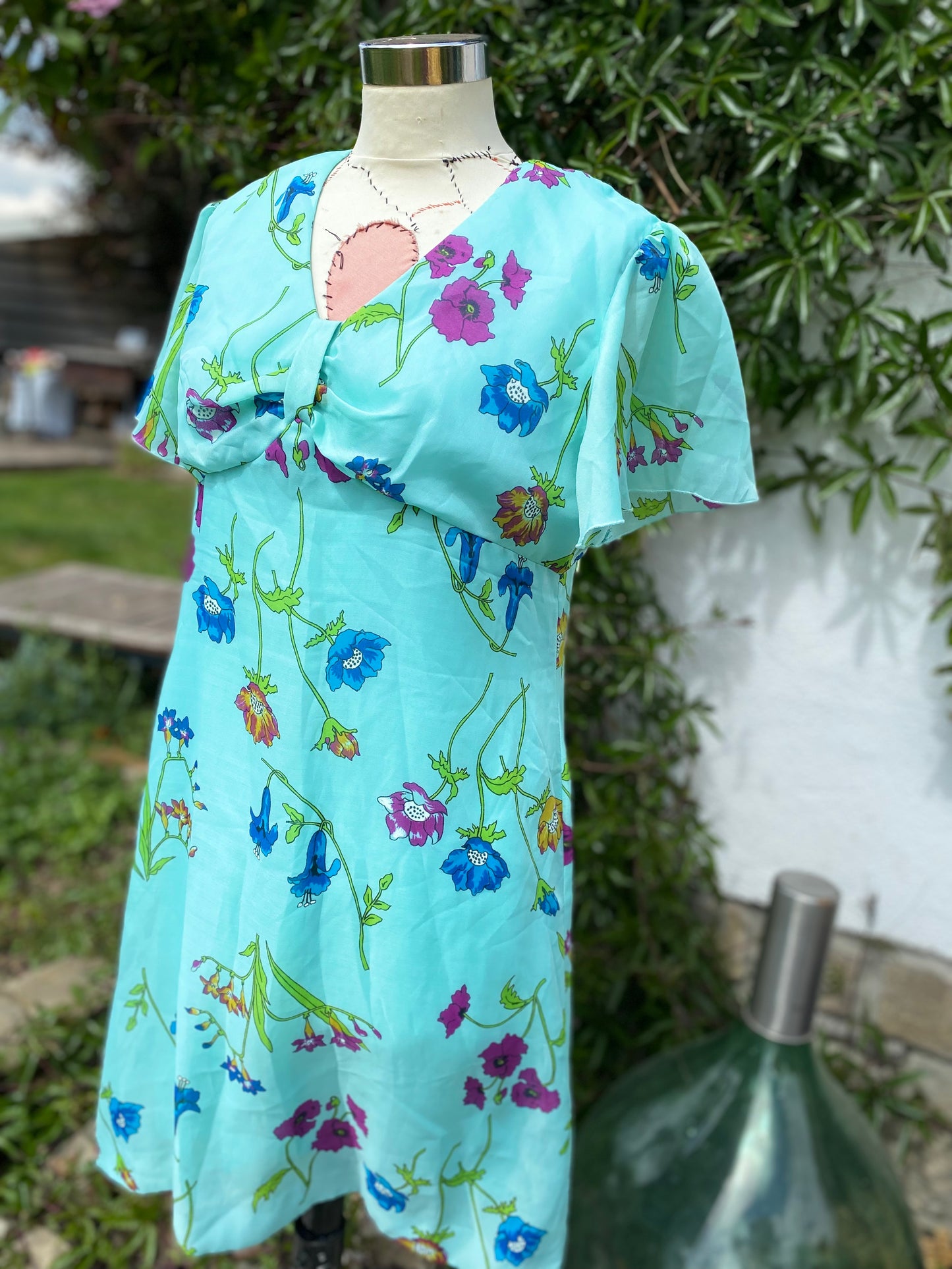 Robe faite main 60s