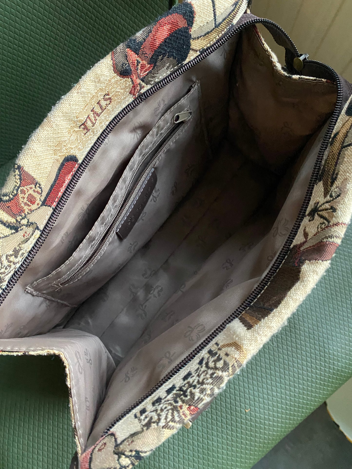 Sac à main toile 90s