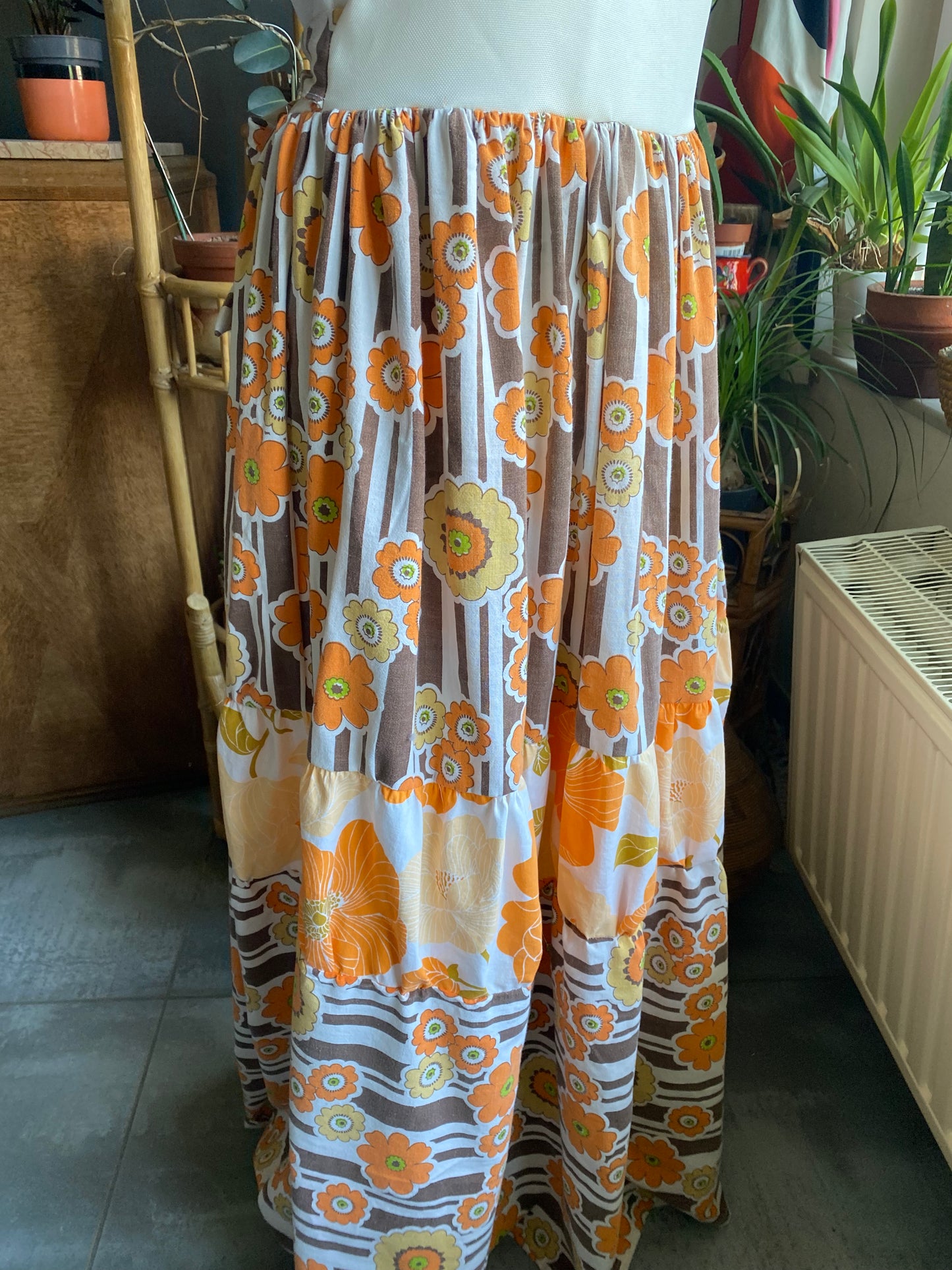 Robe longue upcyclé