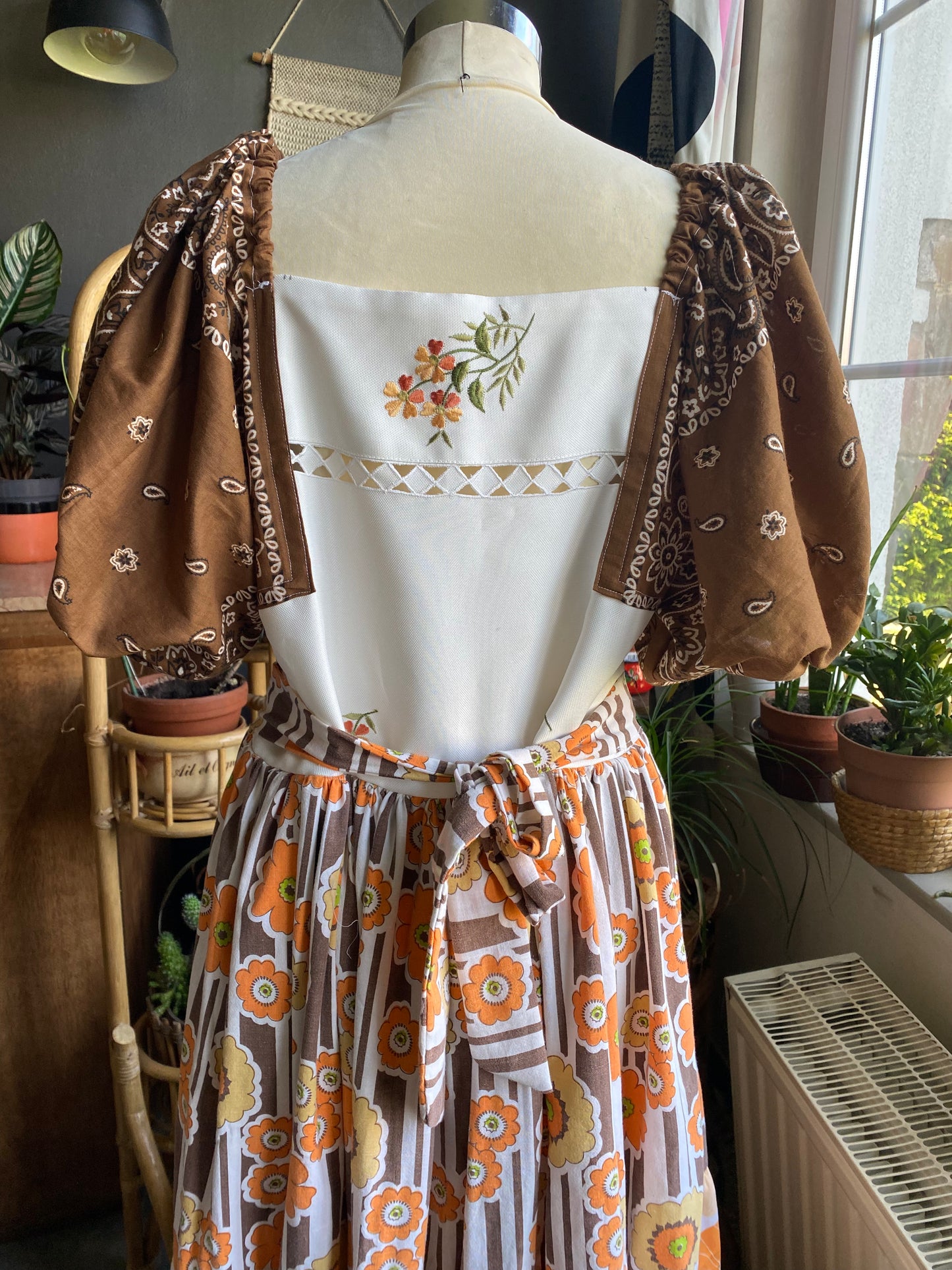 Robe longue upcyclé