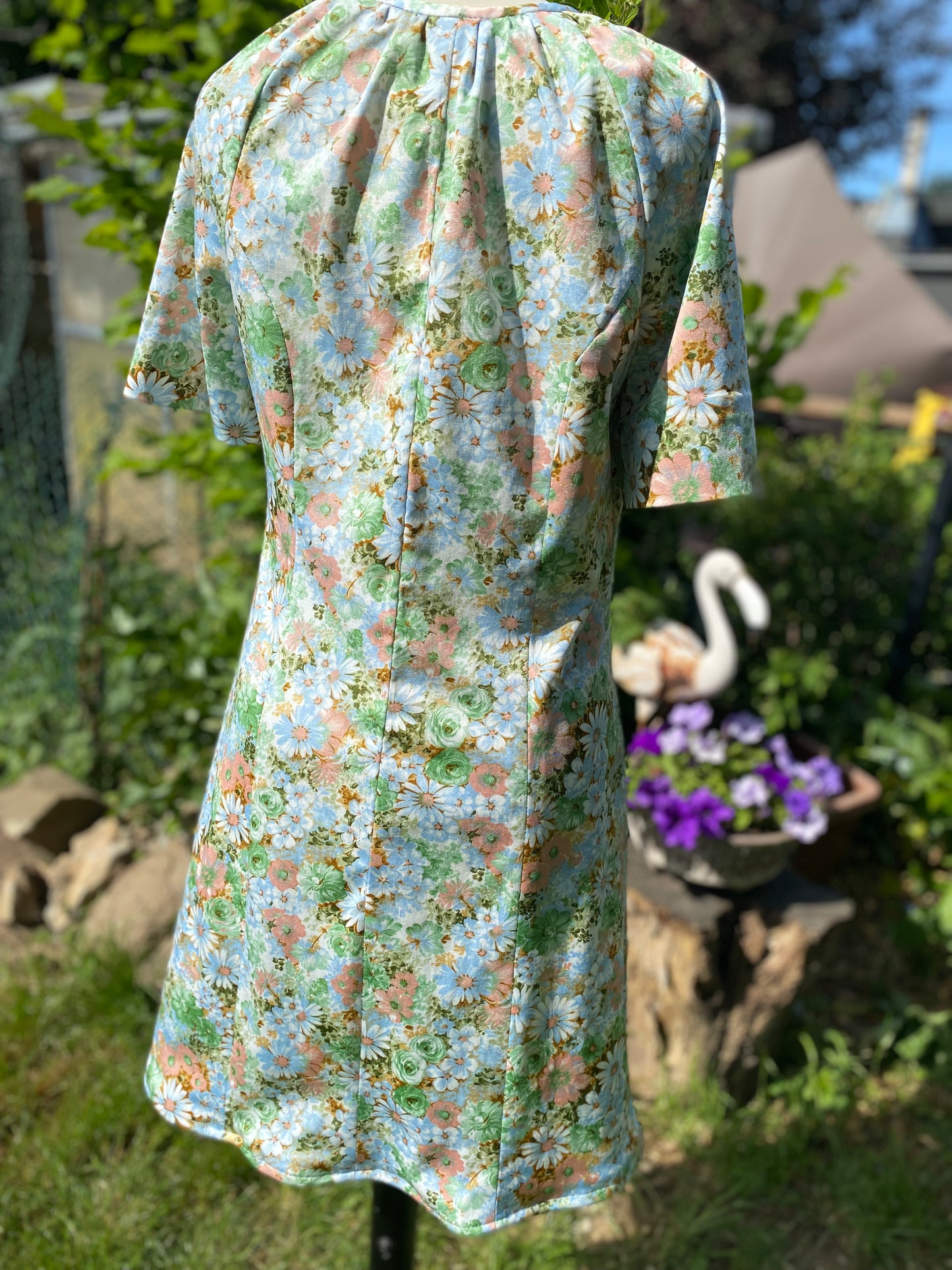 Robe faite main 60s
