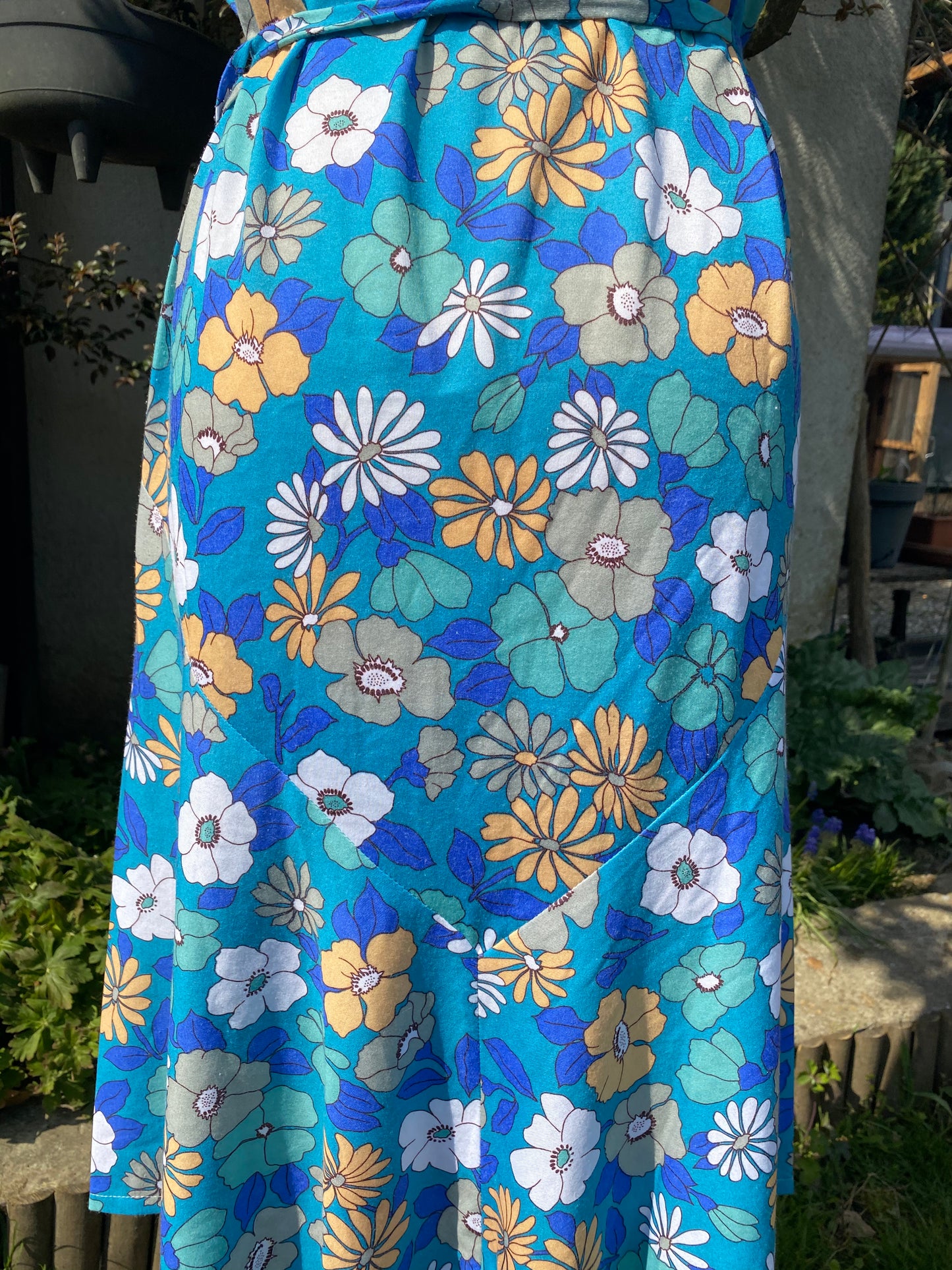 Robe bain de soleil vintage 70