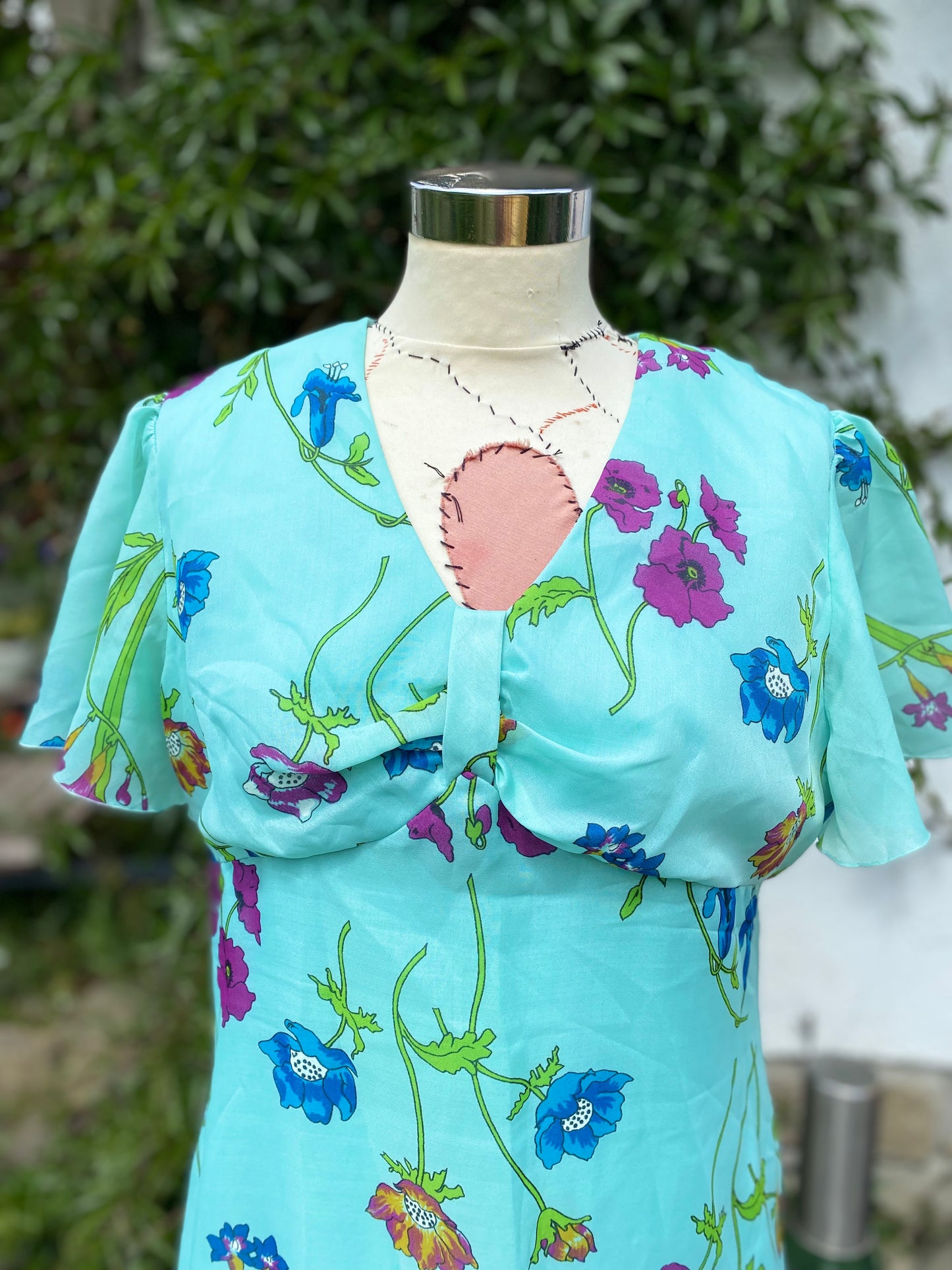Robe faite main 60s